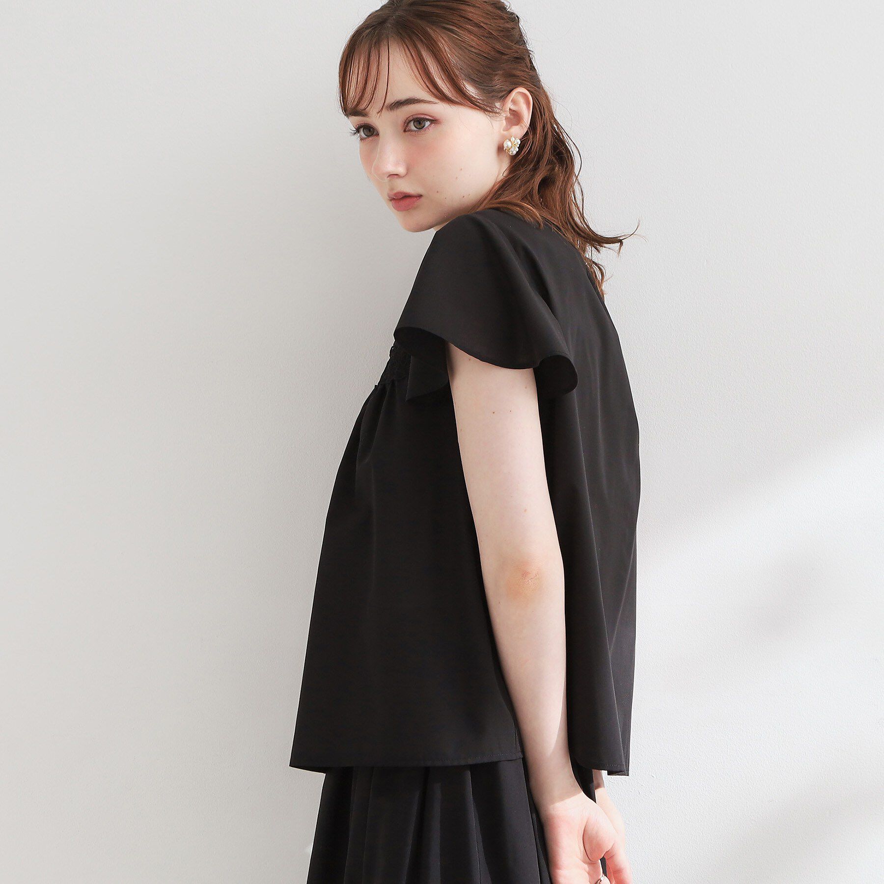 Couture broach「レースハギブラウス」|シャツ・ブラウス|