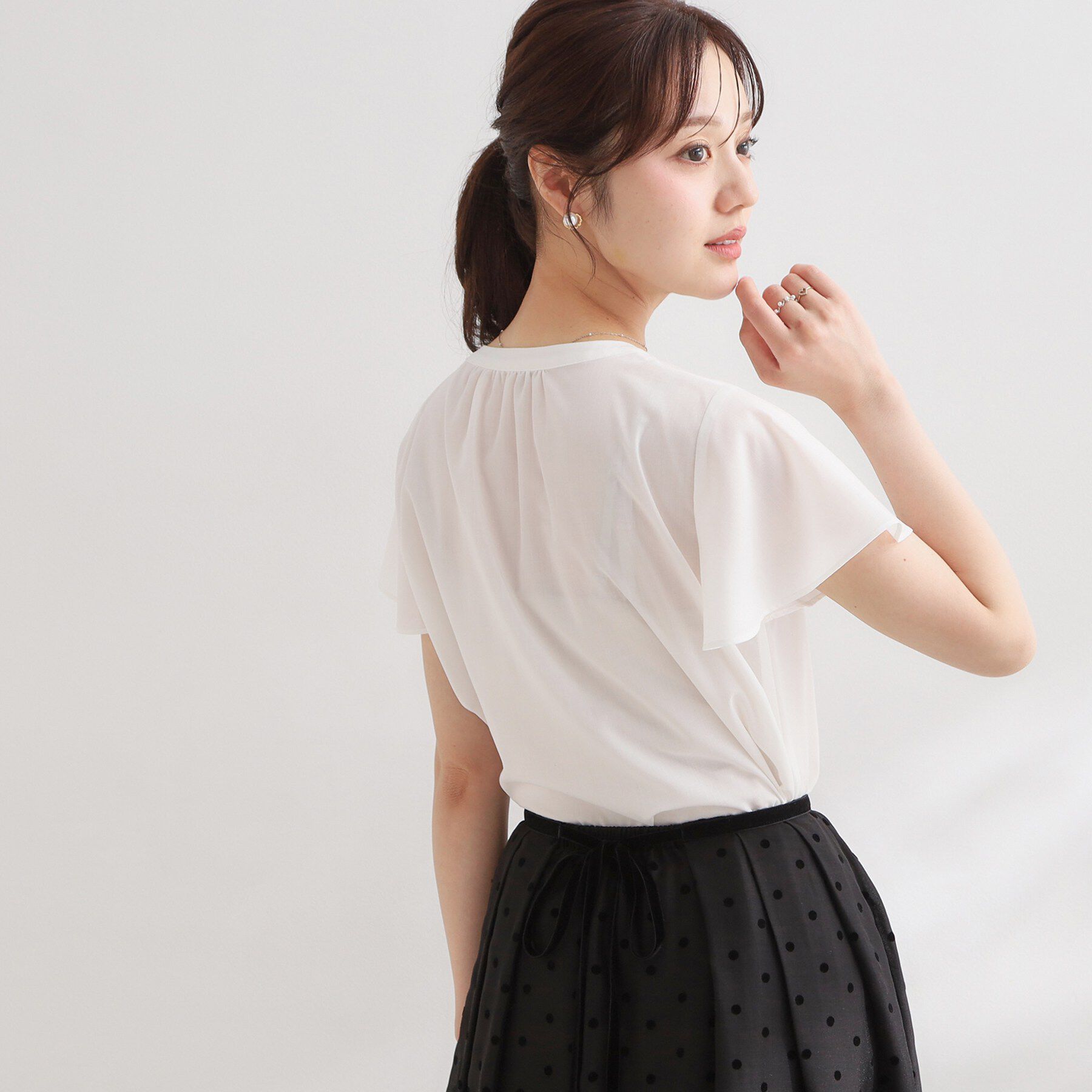 Couture broach「レースハギブラウス」|シャツ・ブラウス|