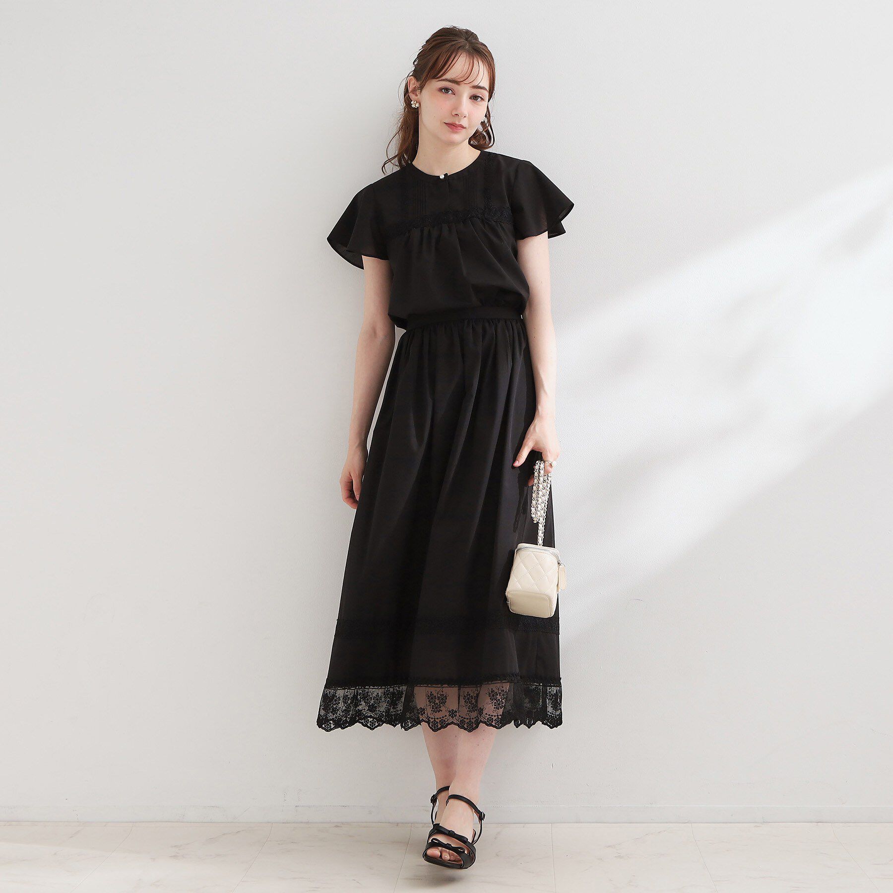 Couture broach「レースハギブラウス」|シャツ・ブラウス|