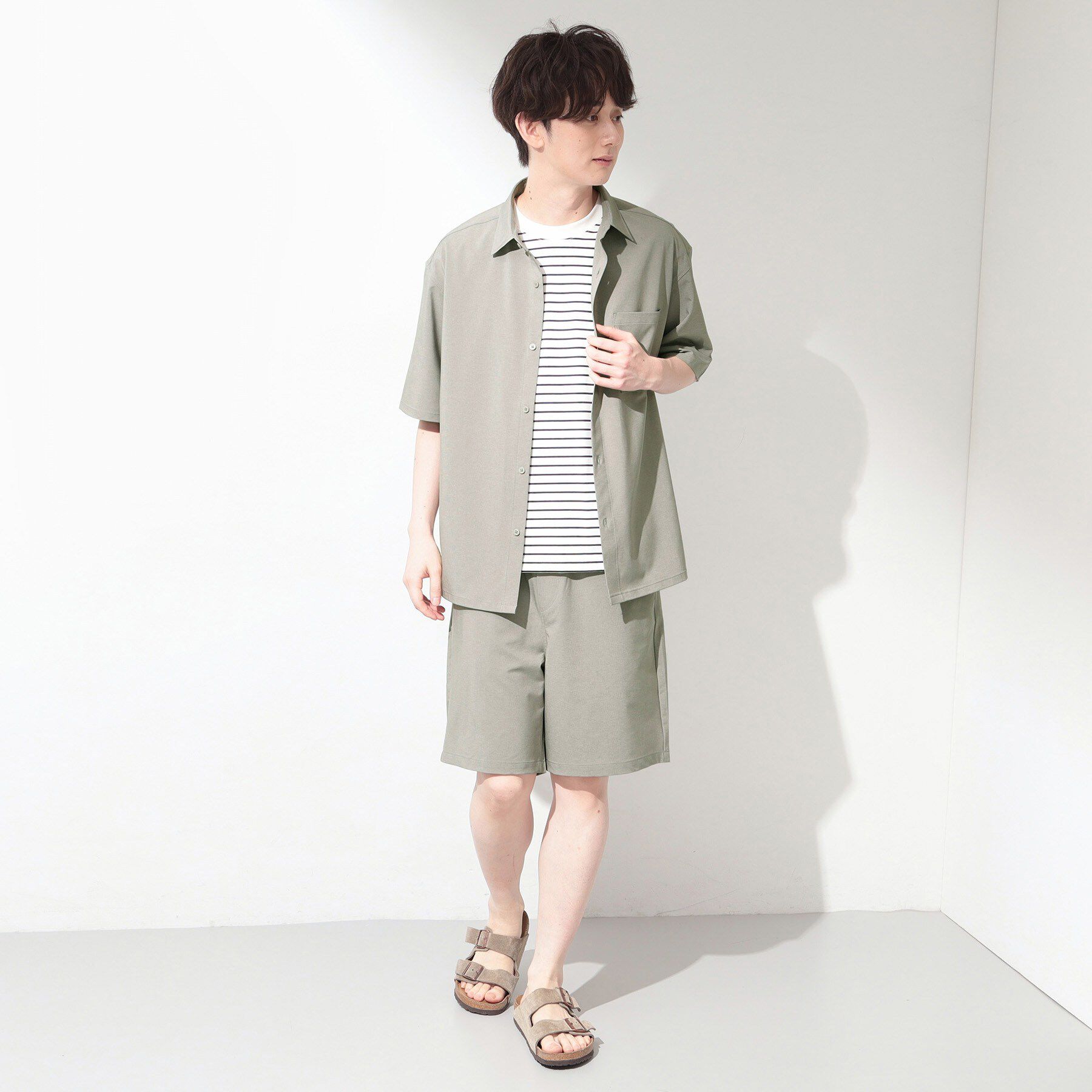 THE SHOP TK「クールウェザー リラクシーイージーショートパンツ 接触冷感／洗濯機OK／ベルト要らず／セットアップ可」|その他|