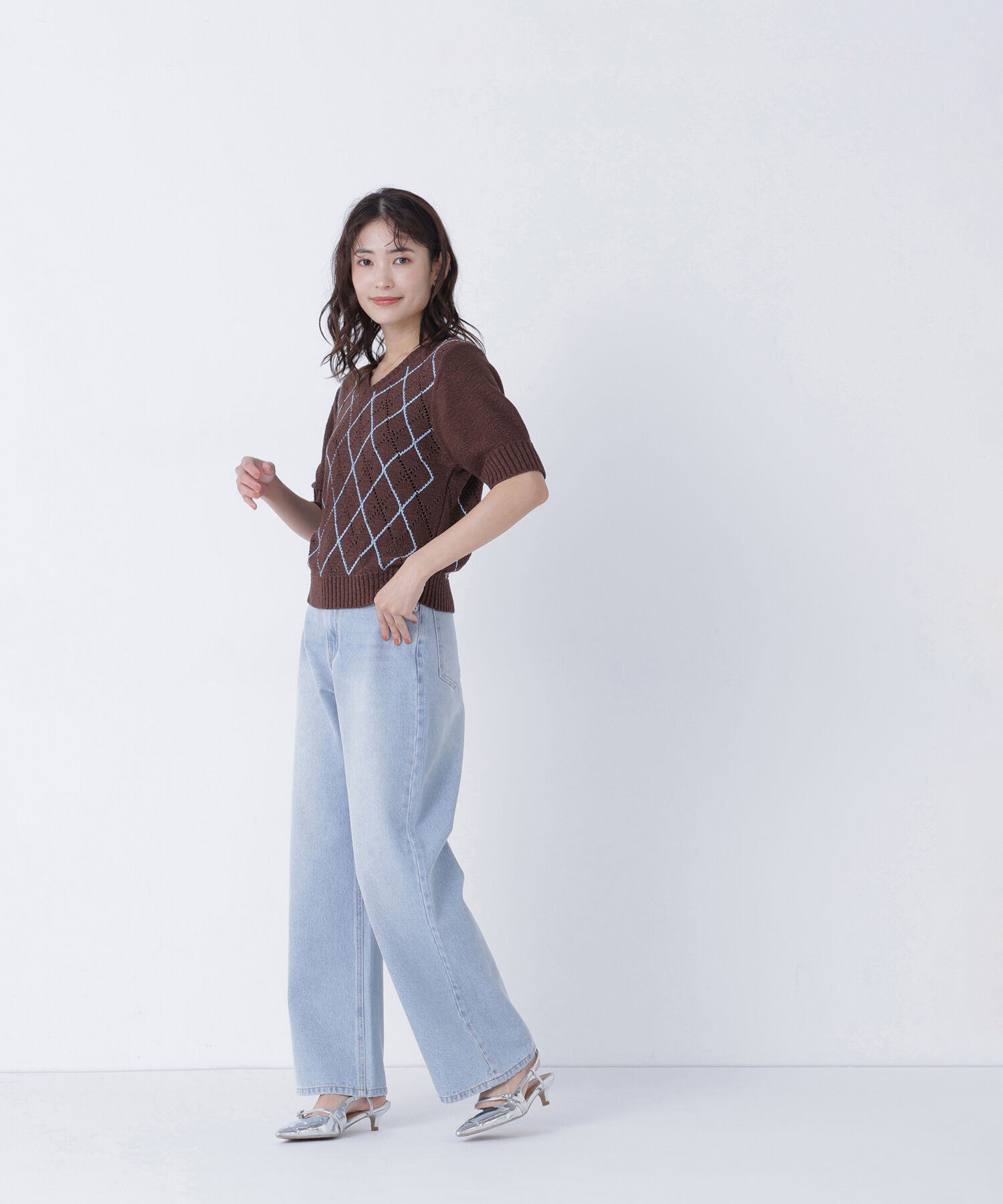  「ワイドストレートデニムパンツ」|その他|
