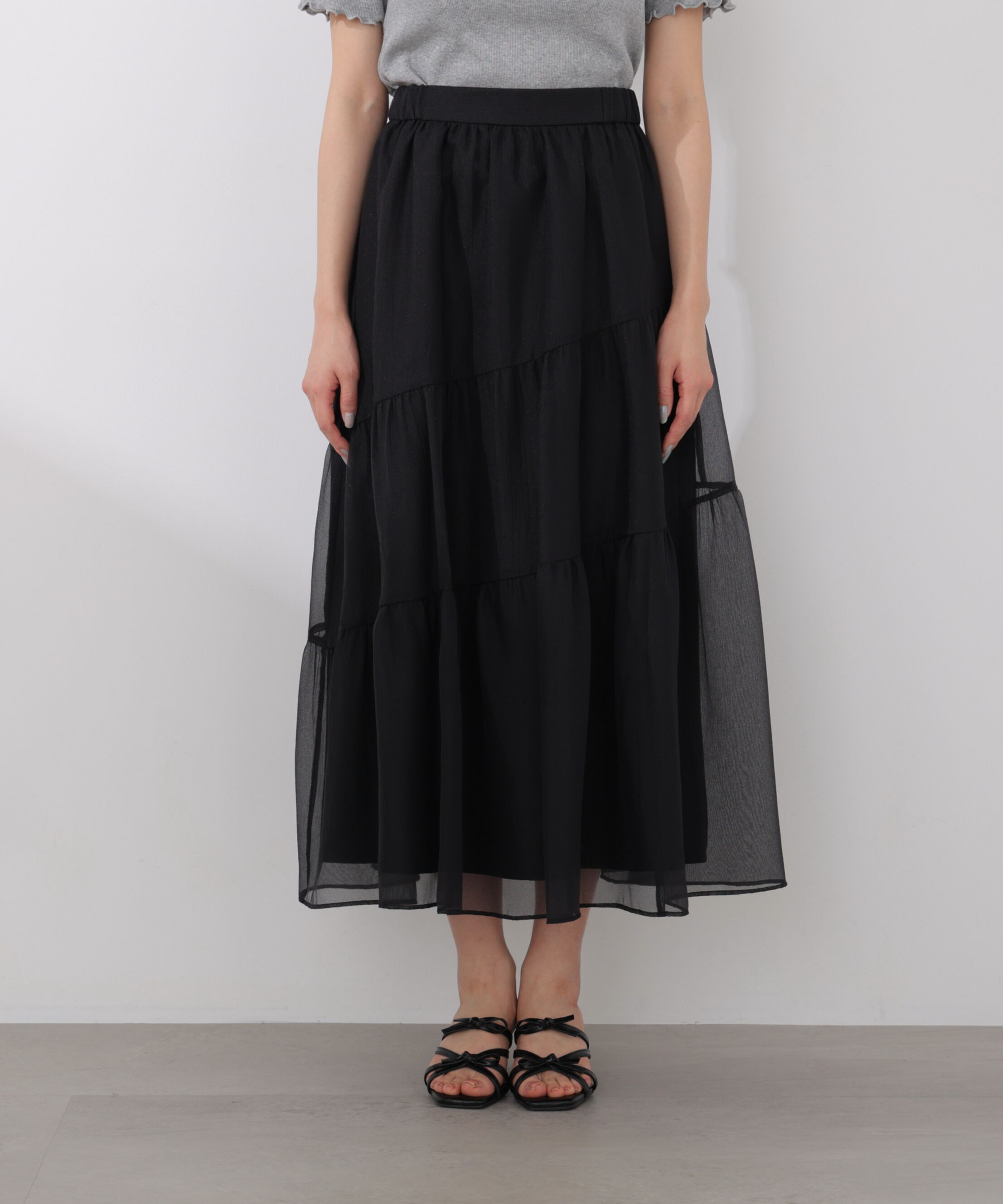 PROPORTION BODY DRESSING「アシメティアードスカート 26SS」|スカート|