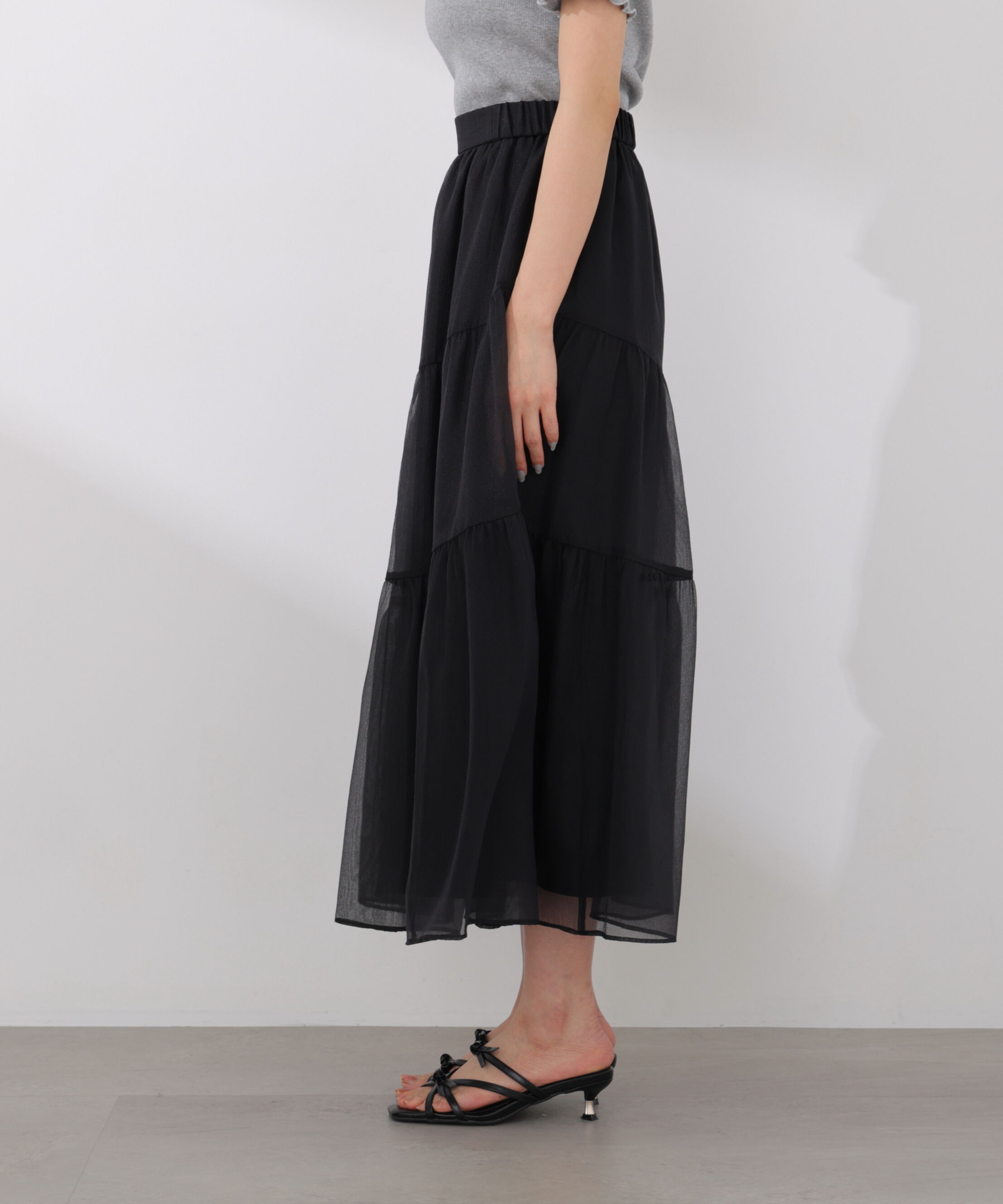PROPORTION BODY DRESSING「アシメティアードスカート 26SS」|スカート|