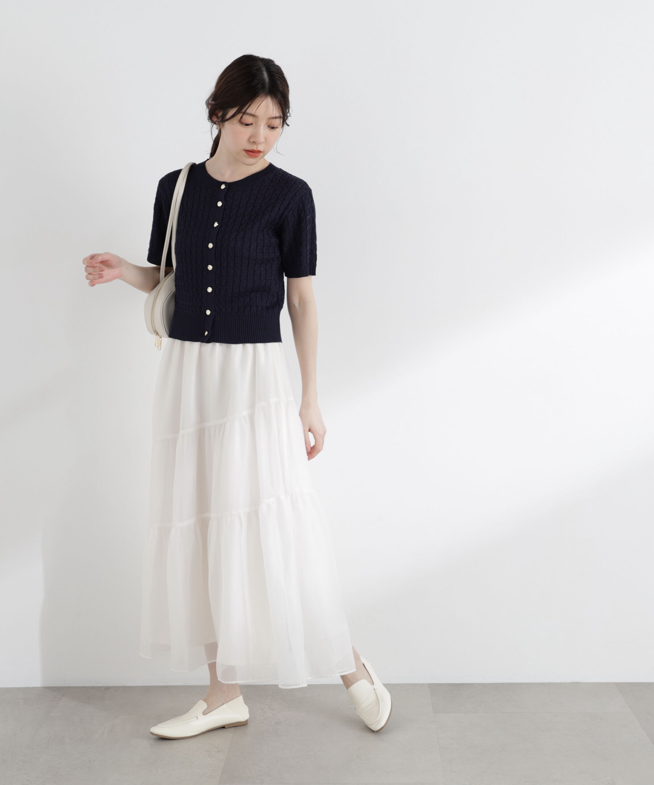 PROPORTION BODY DRESSING「アシメティアードスカート 26SS」|スカート|