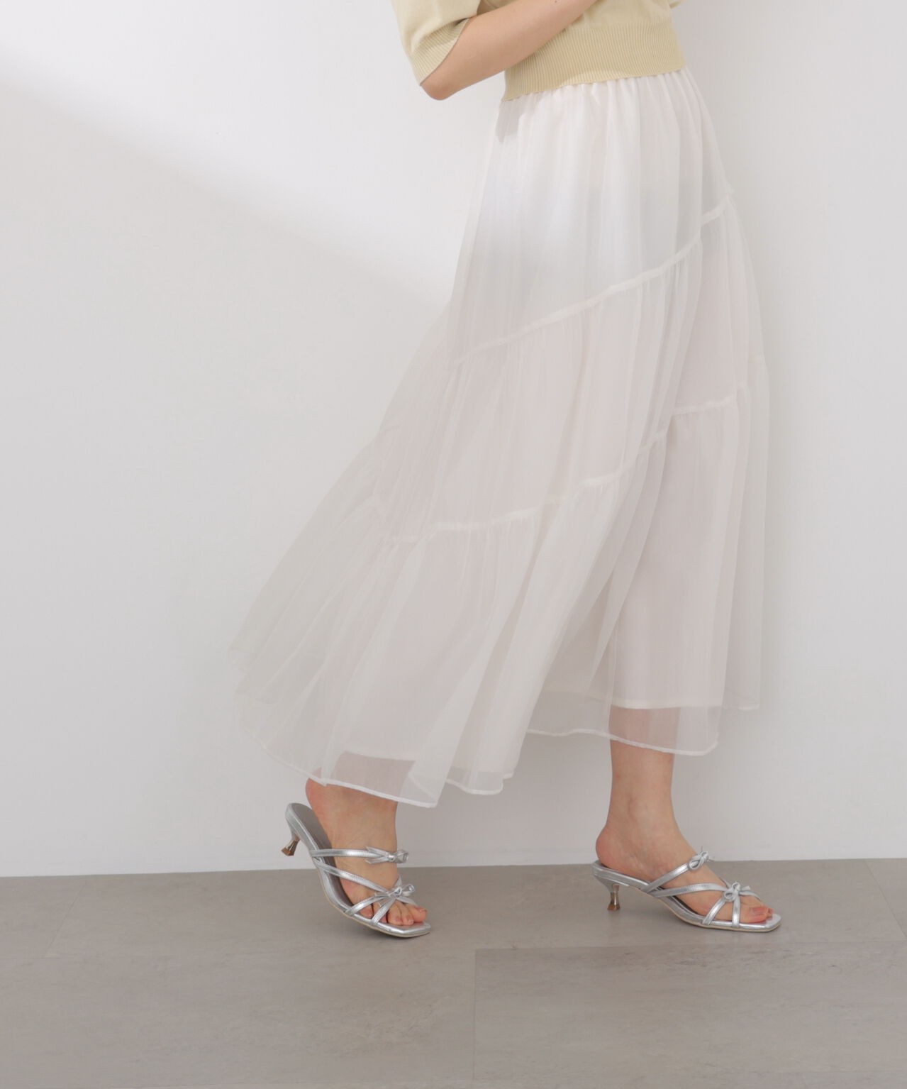 PROPORTION BODY DRESSING「アシメティアードスカート 26SS」|スカート|