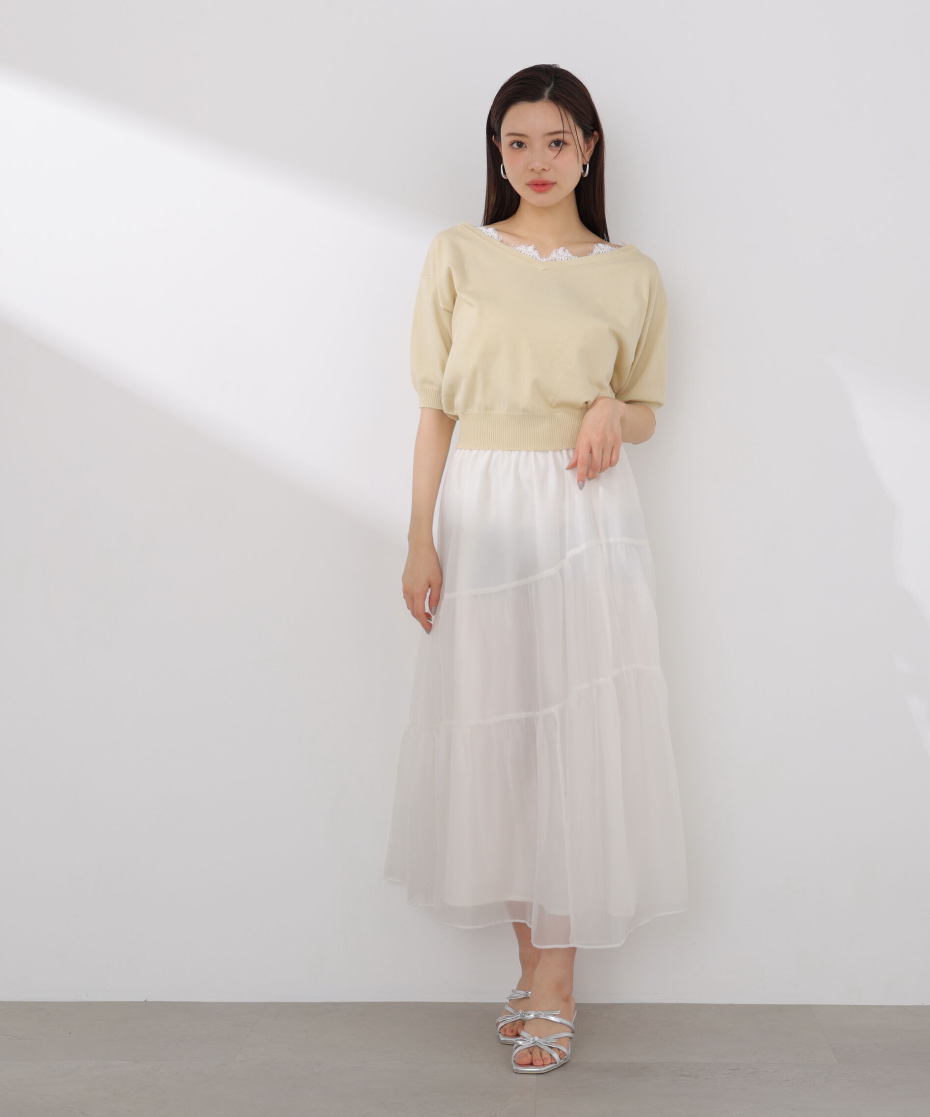 PROPORTION BODY DRESSING「アシメティアードスカート 26SS」|スカート|