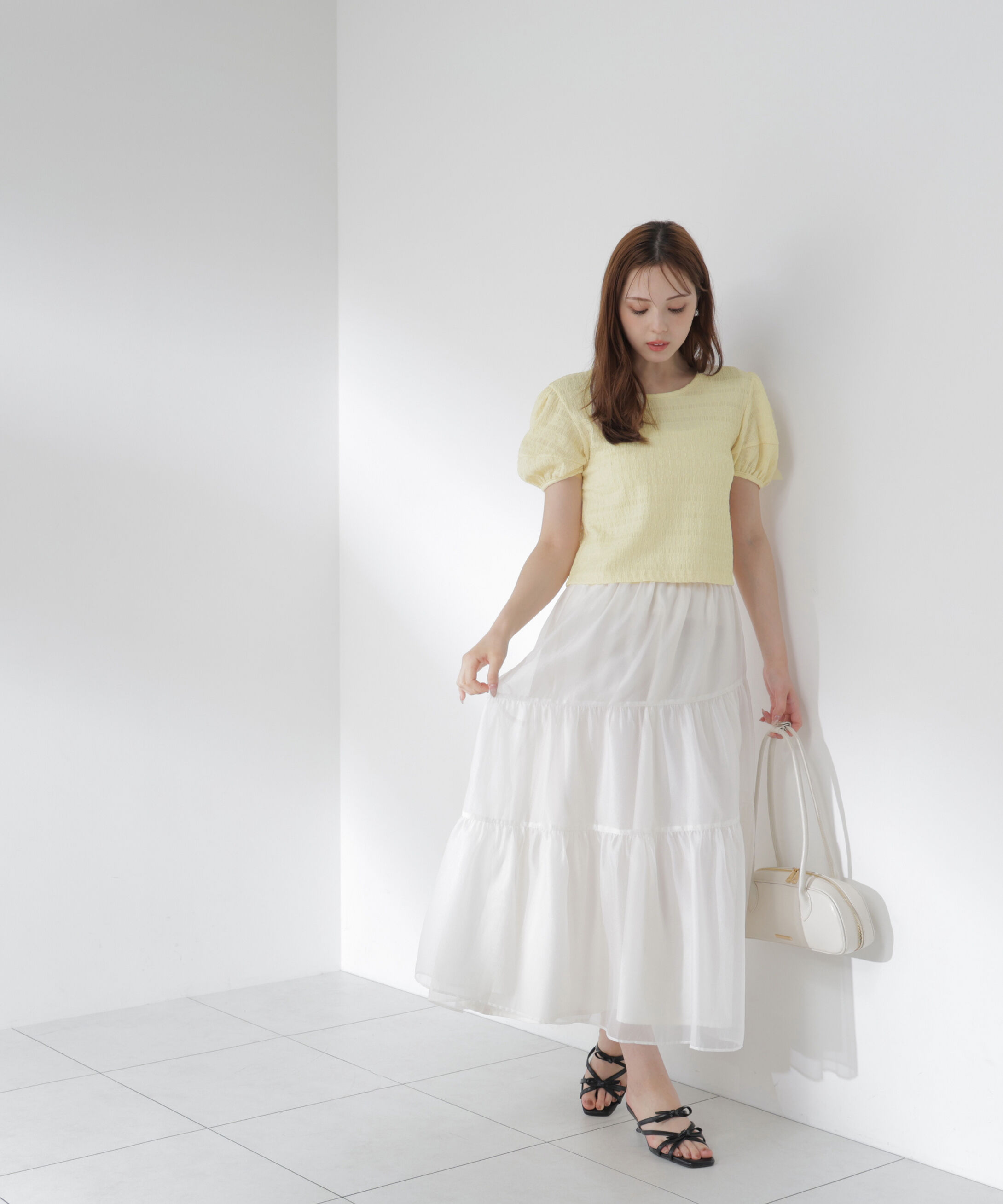PROPORTION BODY DRESSING「アシメティアードスカート 26SS」|スカート|