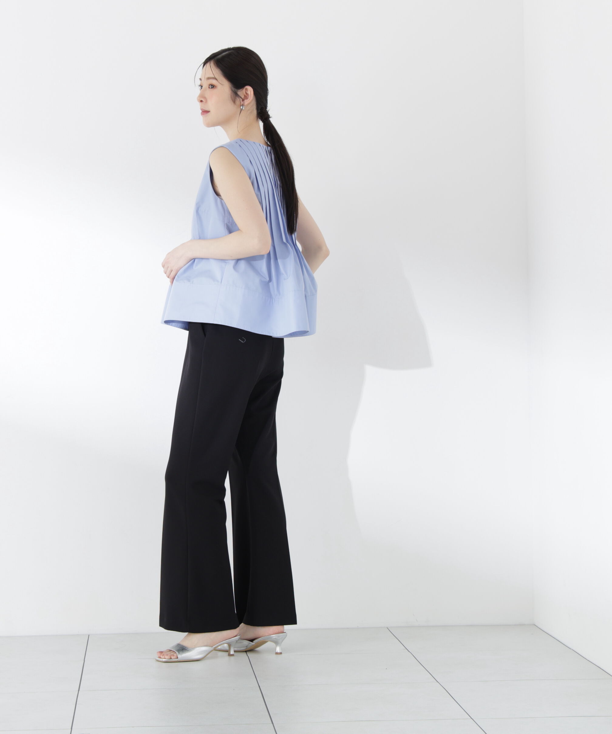 PROPORTION BODY DRESSING「〈a/mie〉セミフレアーパンツ26SS」|その他|
