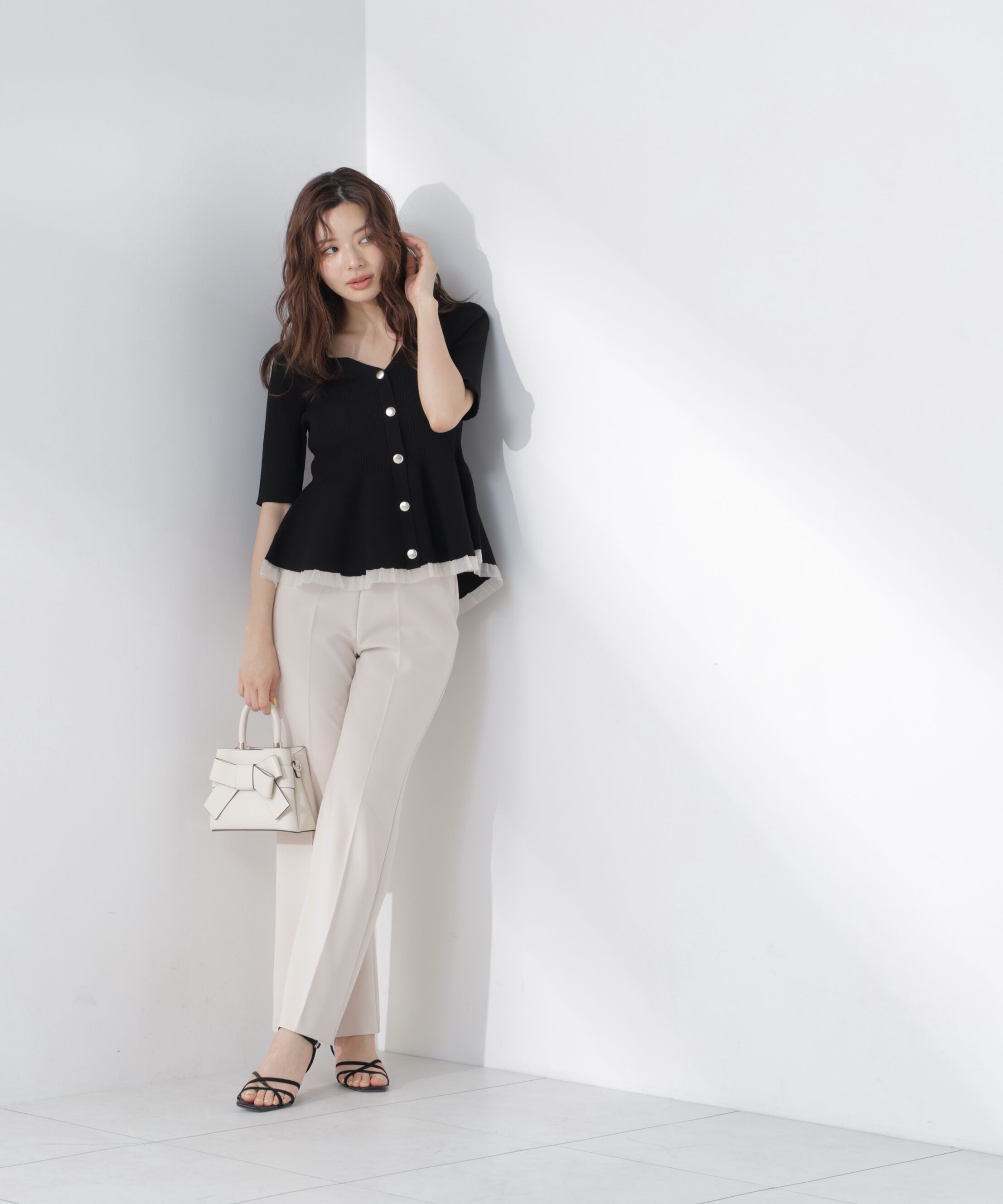 PROPORTION BODY DRESSING「〈a/mie〉セミフレアーパンツ26SS」|その他|