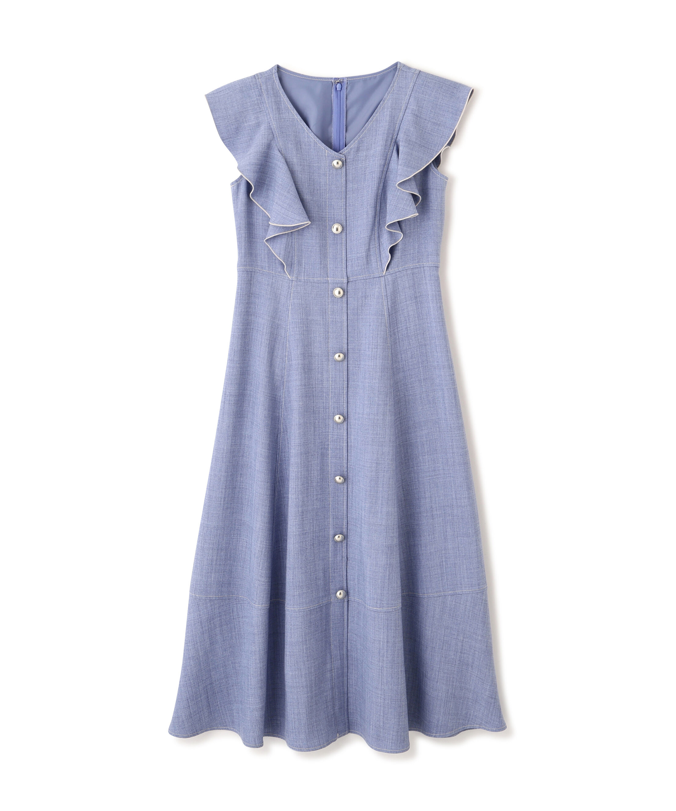PROPORTION BODY DRESSING「フロントボタンステッチワンピース26SS」|ワンピース|