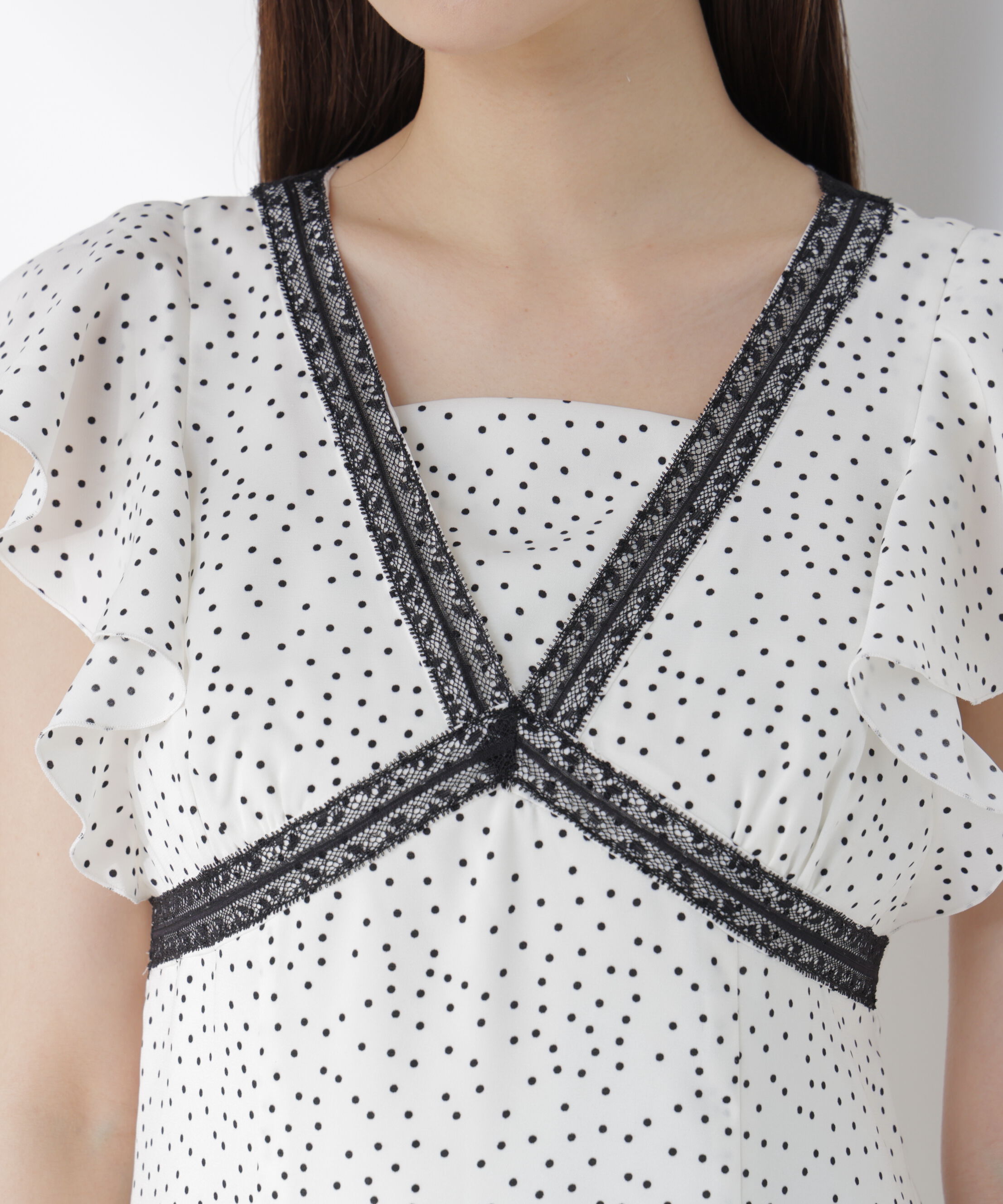PROPORTION BODY DRESSING「レーストリムレディーワンピース」|ワンピース|