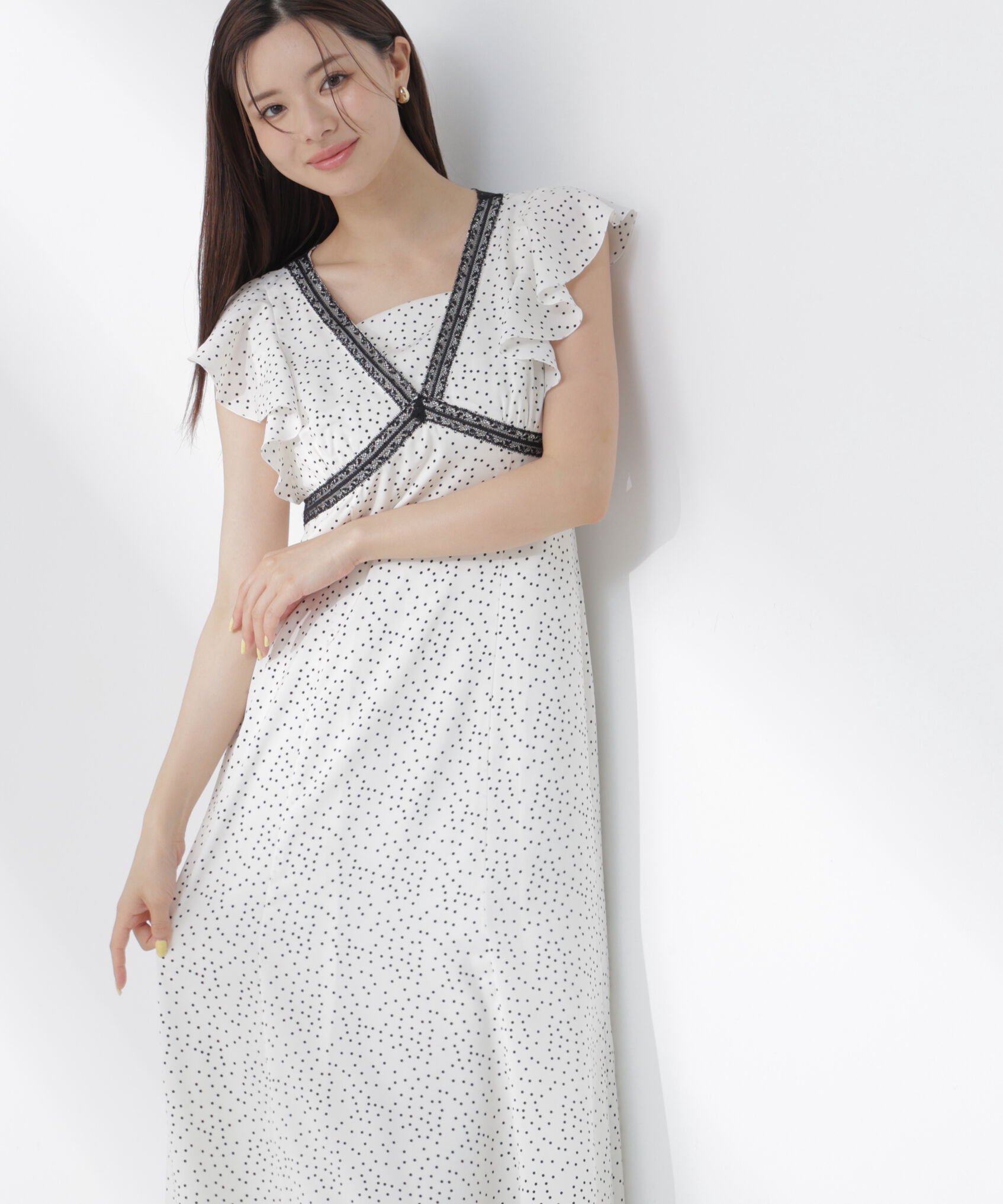 PROPORTION BODY DRESSING「レーストリムレディーワンピース」|ワンピース|