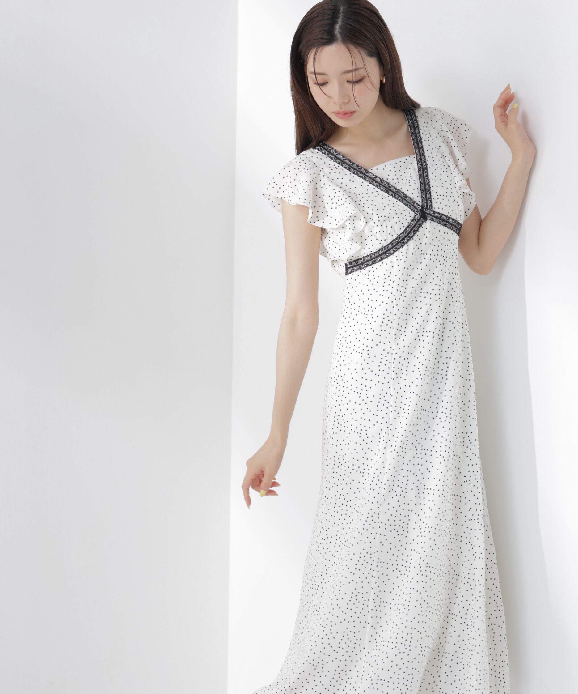 PROPORTION BODY DRESSING「レーストリムレディーワンピース」|ワンピース|