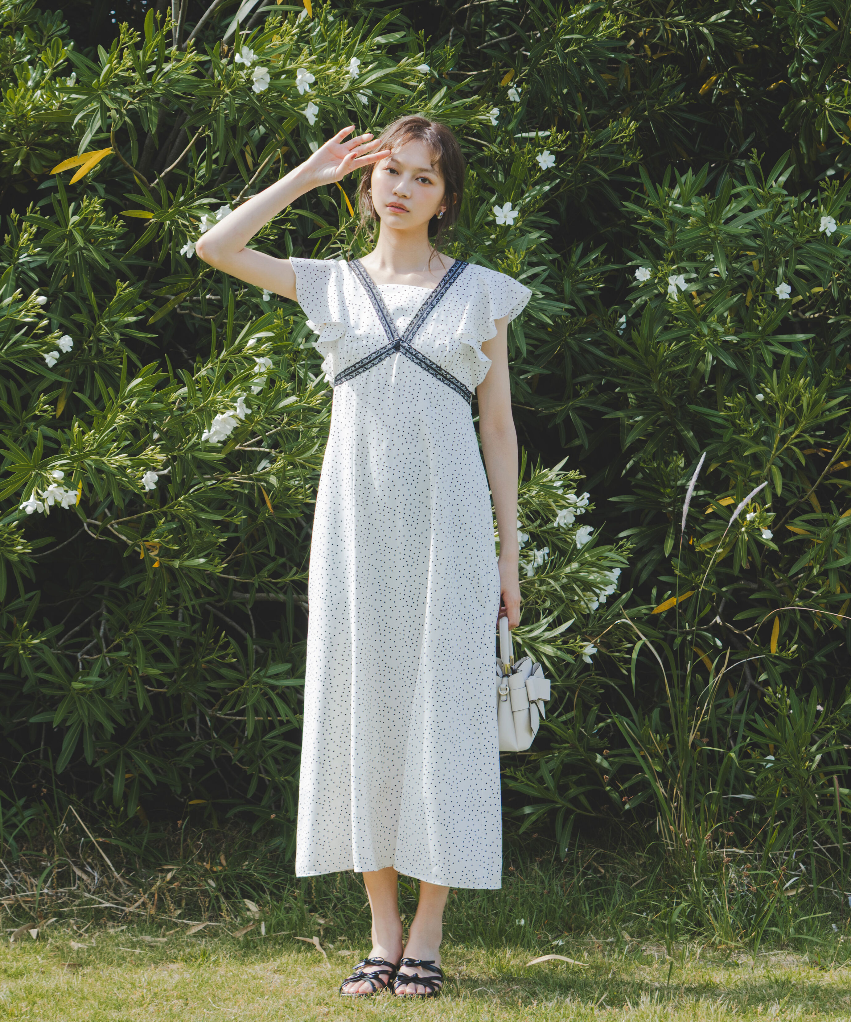 PROPORTION BODY DRESSING「レーストリムレディーワンピース」|ワンピース|