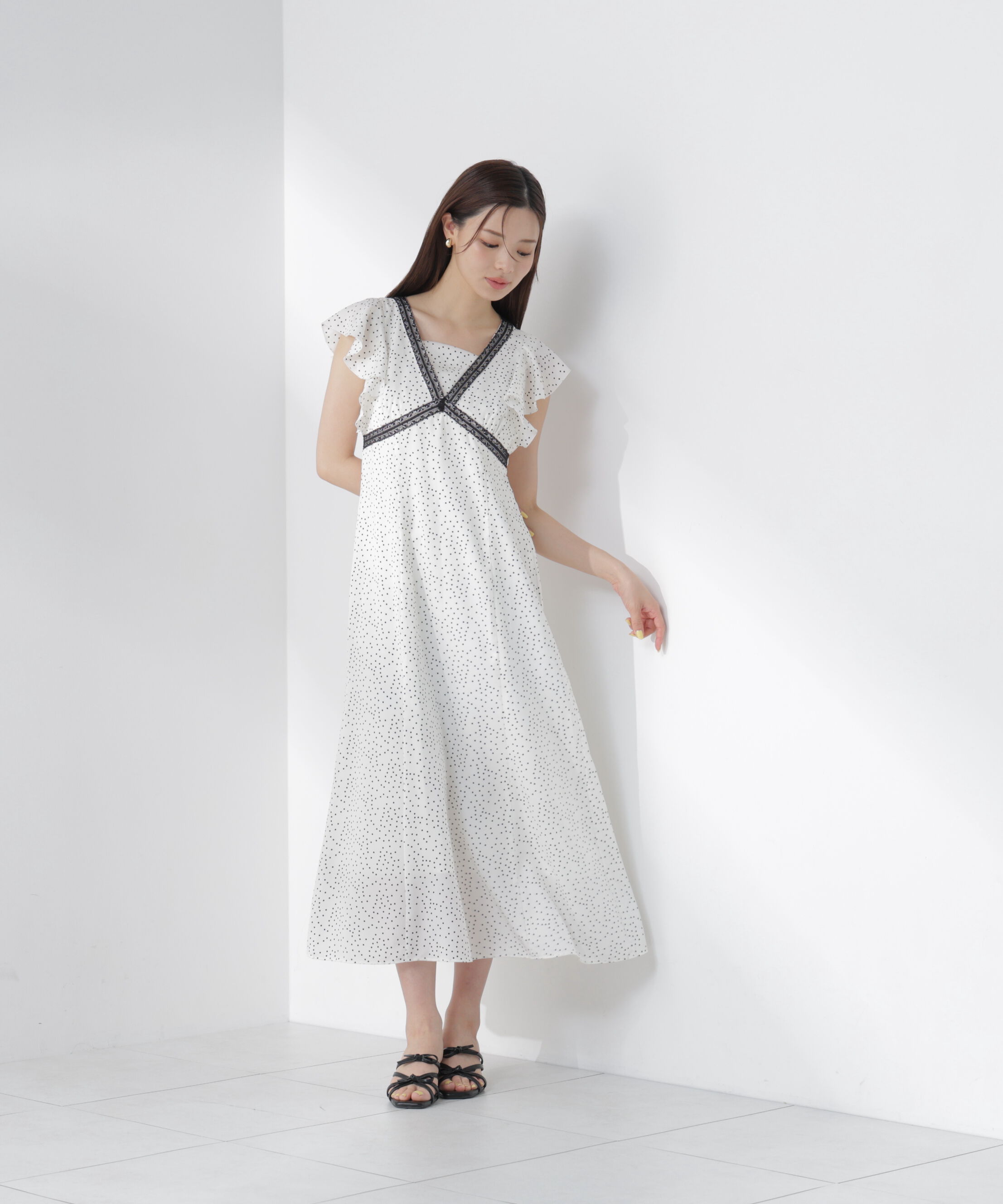 PROPORTION BODY DRESSING「レーストリムレディーワンピース」|ワンピース|