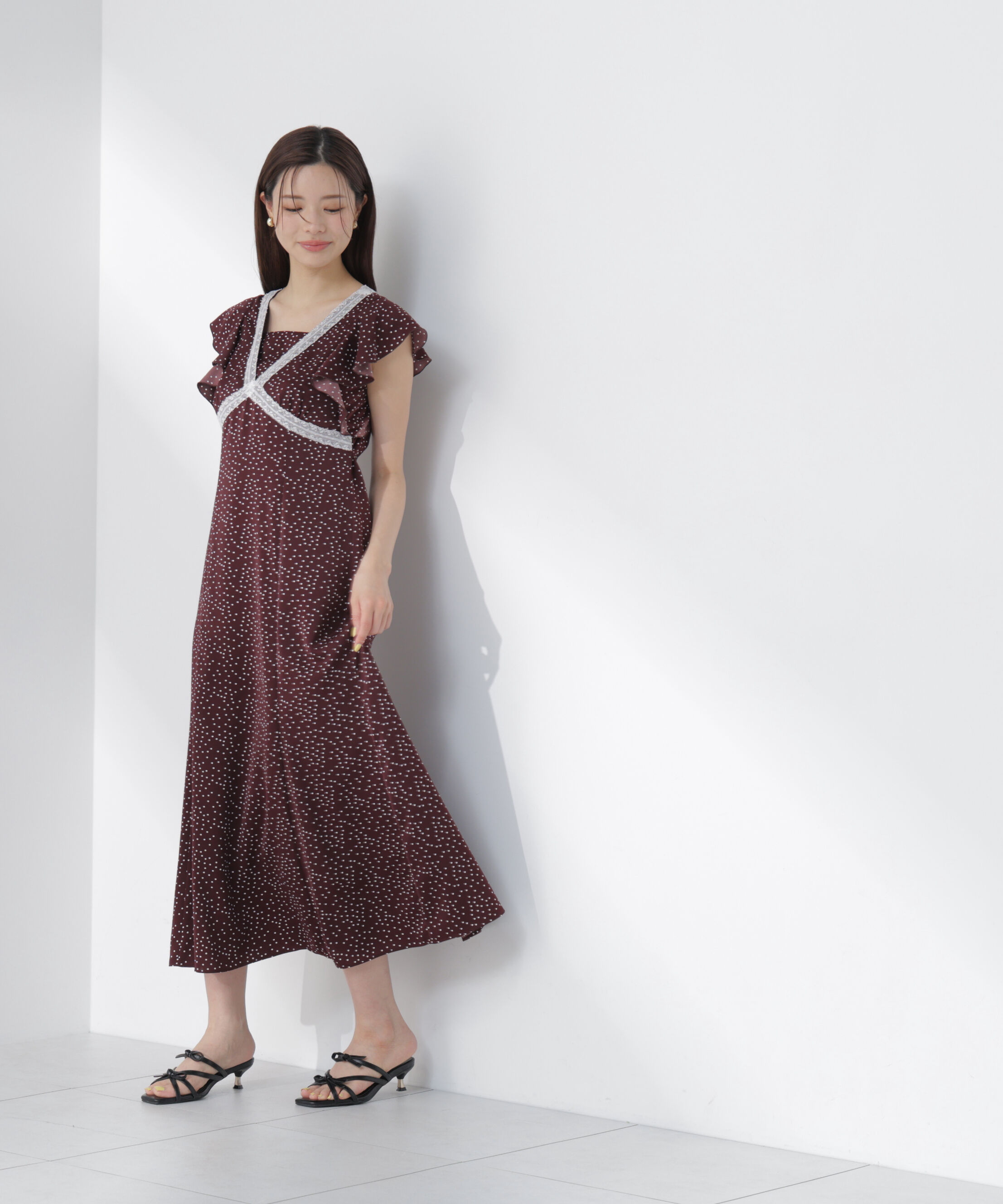 PROPORTION BODY DRESSING「レーストリムレディーワンピース」|ワンピース|