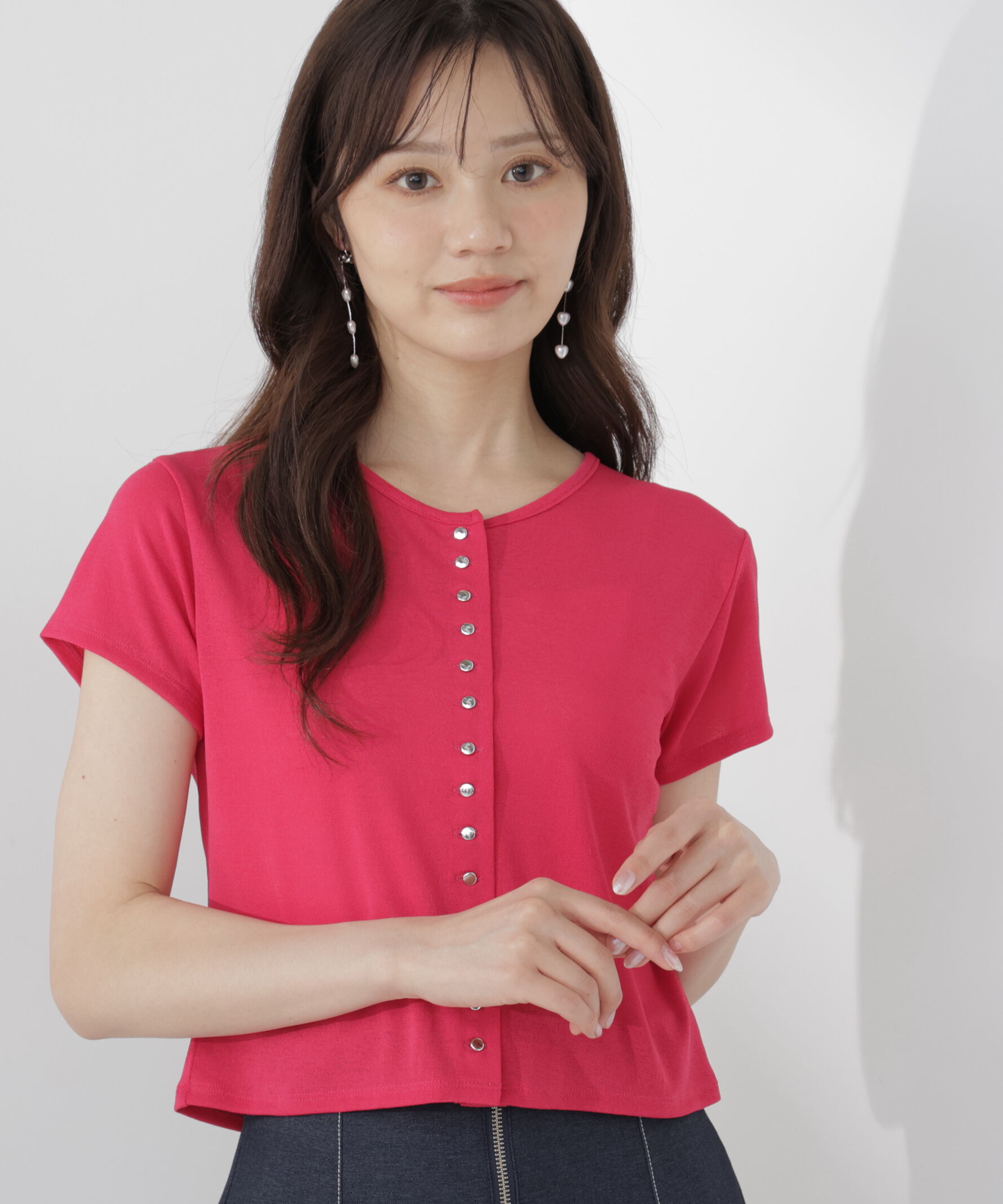 PROPORTION BODY DRESSING「＜a/mie＞テクスチャーカーディガン」|Tシャツ・カットソー|