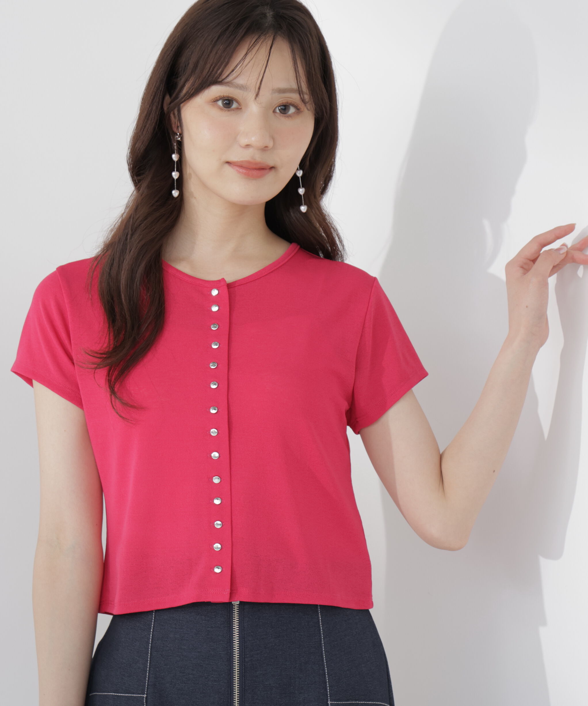 PROPORTION BODY DRESSING「＜a/mie＞テクスチャーカーディガン」|Tシャツ・カットソー|