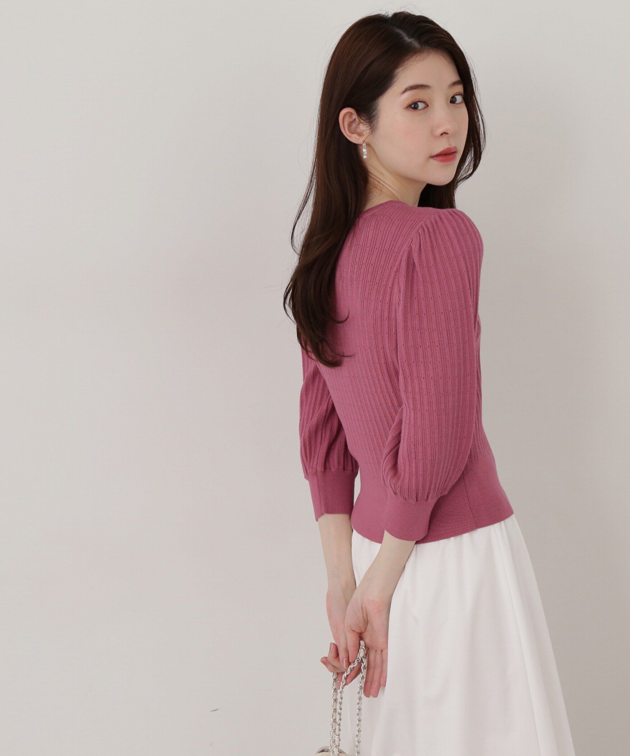 PROPORTION BODY DRESSING「コード刺繍ニット」|ニット・セーター|