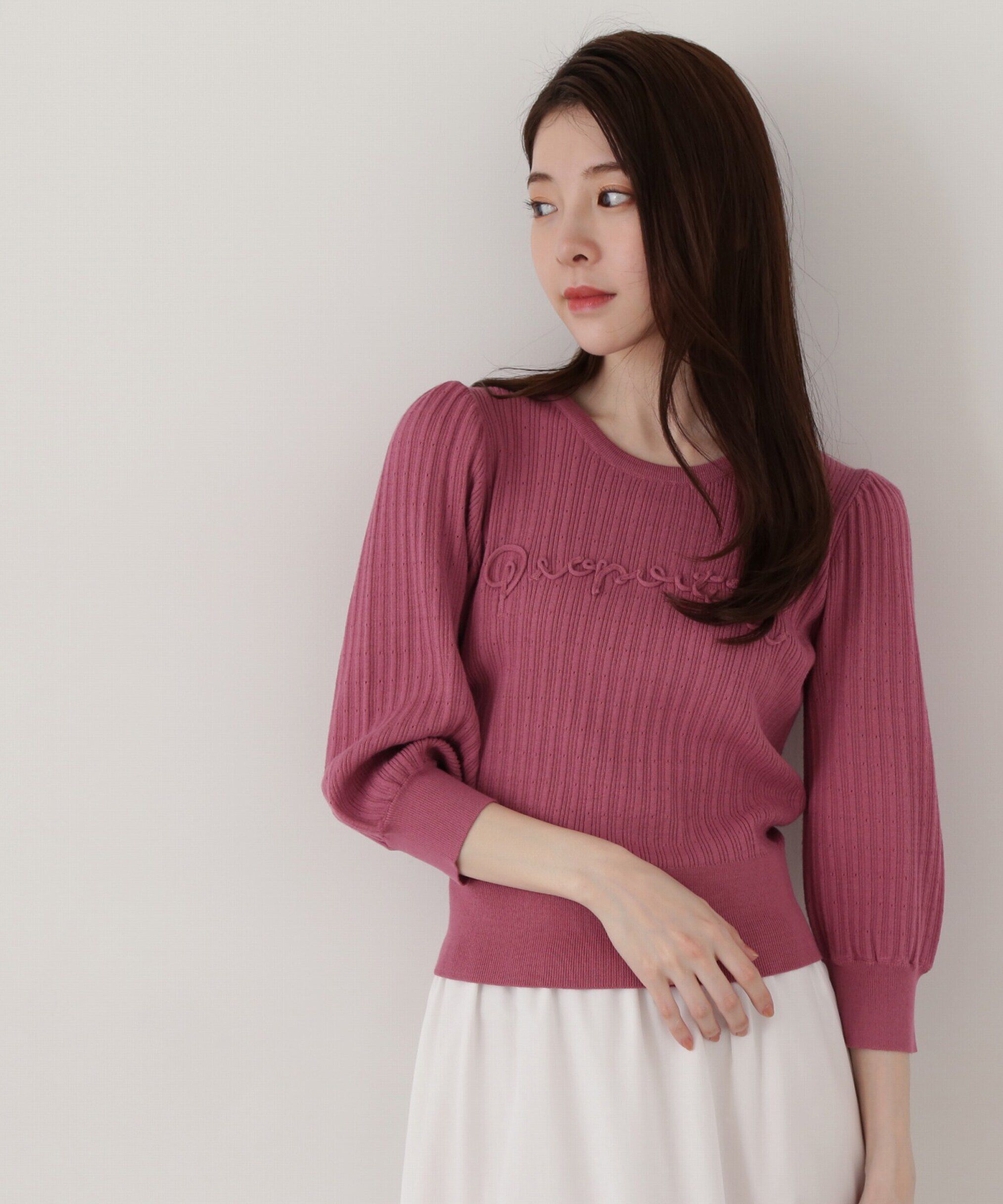 PROPORTION BODY DRESSING「コード刺繍ニット」|ニット・セーター|