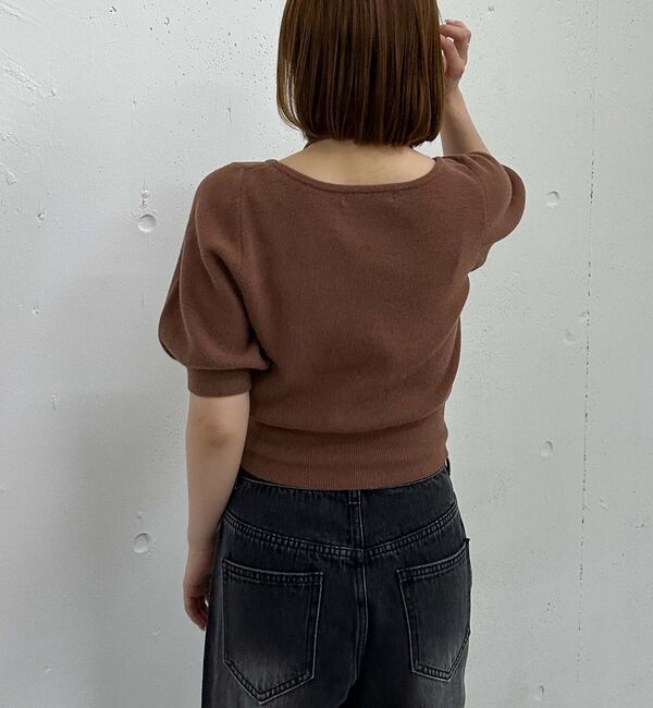 archives「チョーカーミニフェザーパフスリニット」|ニット・セーター|