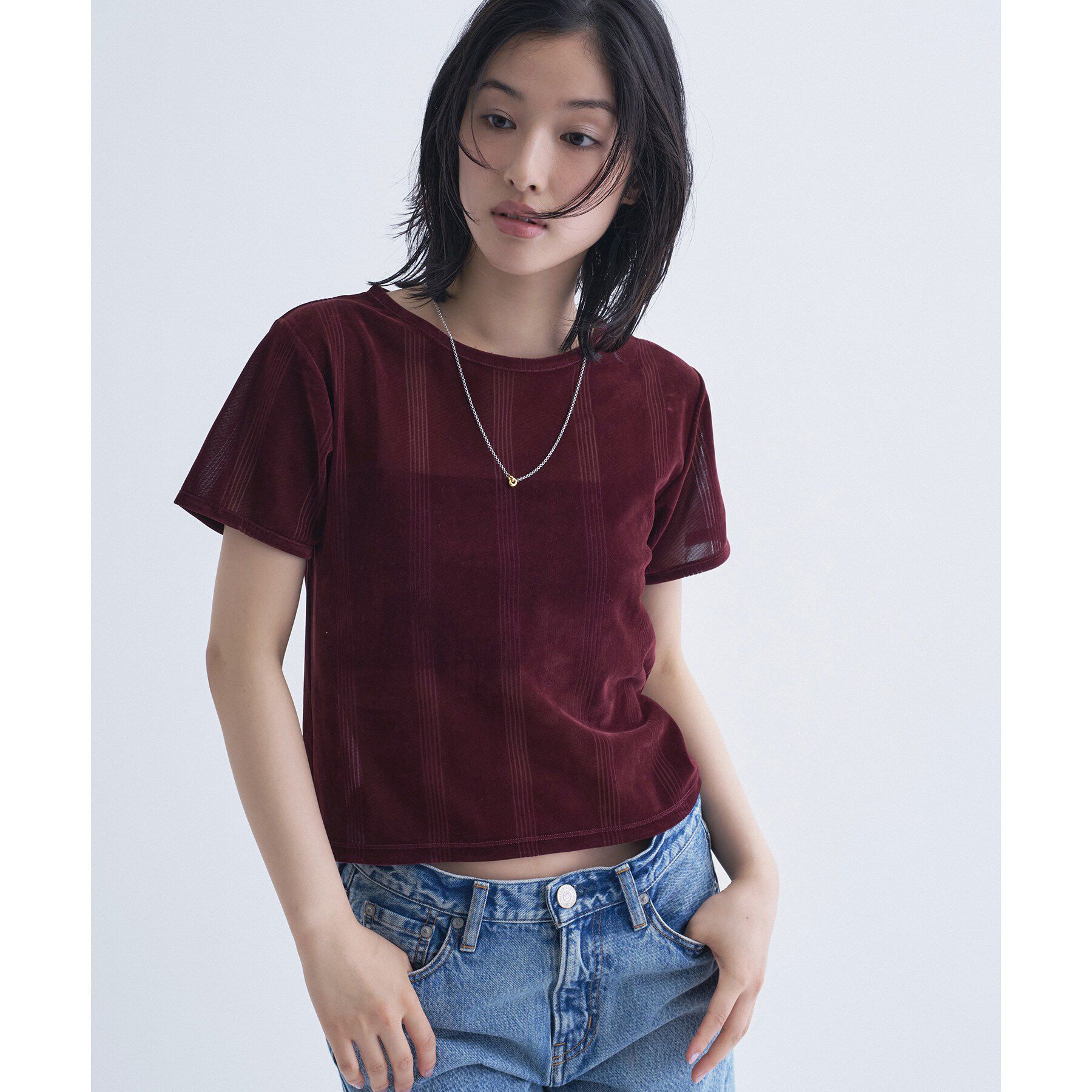 CODE A「Robert P． Miller｜Flocky SS tee」|Tシャツ・カットソー|