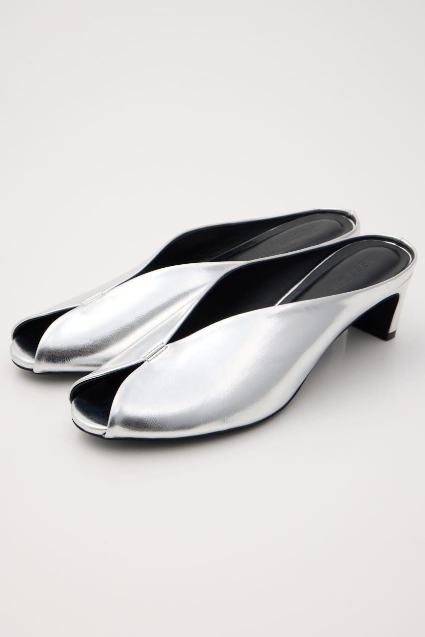 MOUSSY「OPEN TOE SQUARE HEEL ミュール」|サンダル|