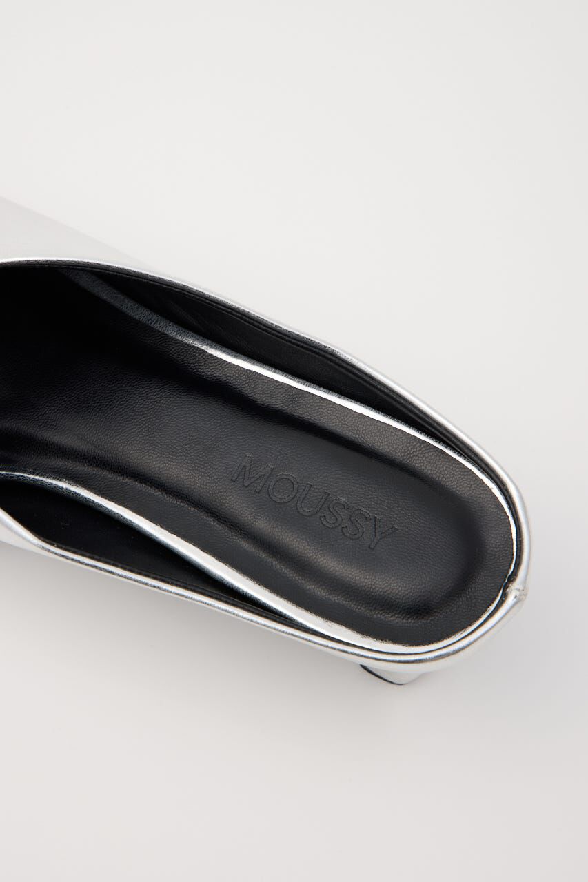 MOUSSY「OPEN TOE SQUARE HEEL ミュール」|サンダル|