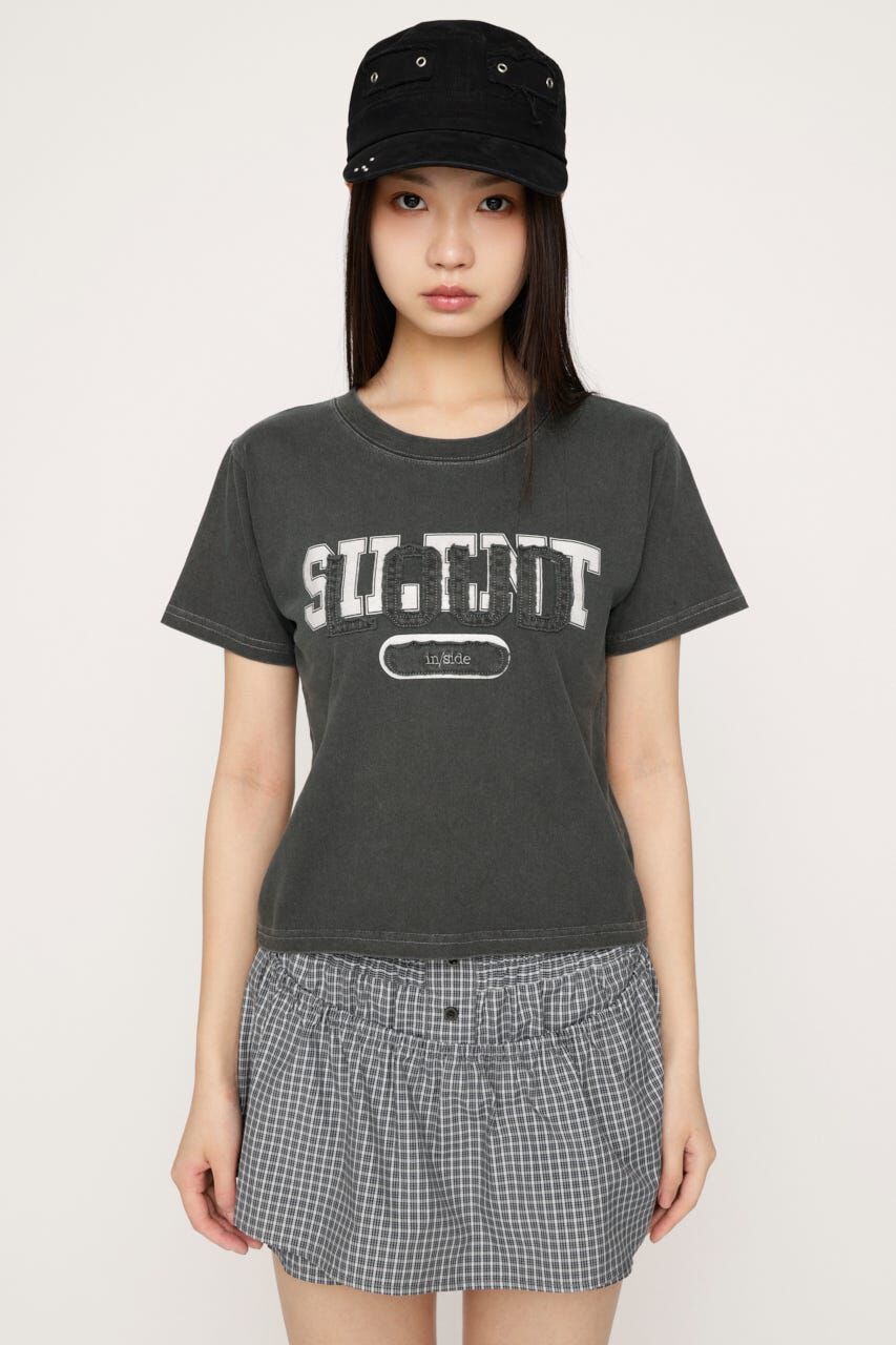 SLY「LOGO ON PATCH Tシャツ」|Tシャツ・カットソー|