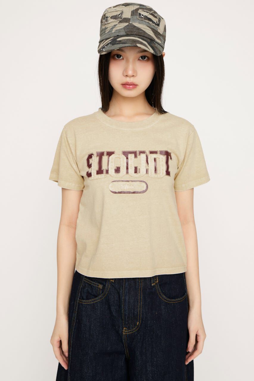 SLY「LOGO ON PATCH Tシャツ」|Tシャツ・カットソー|