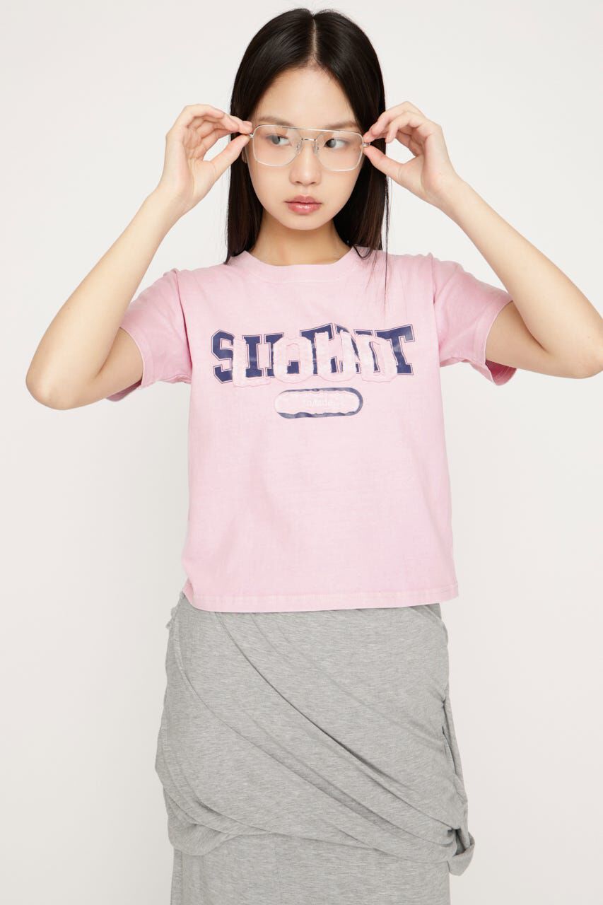 SLY「LOGO ON PATCH Tシャツ」|Tシャツ・カットソー|