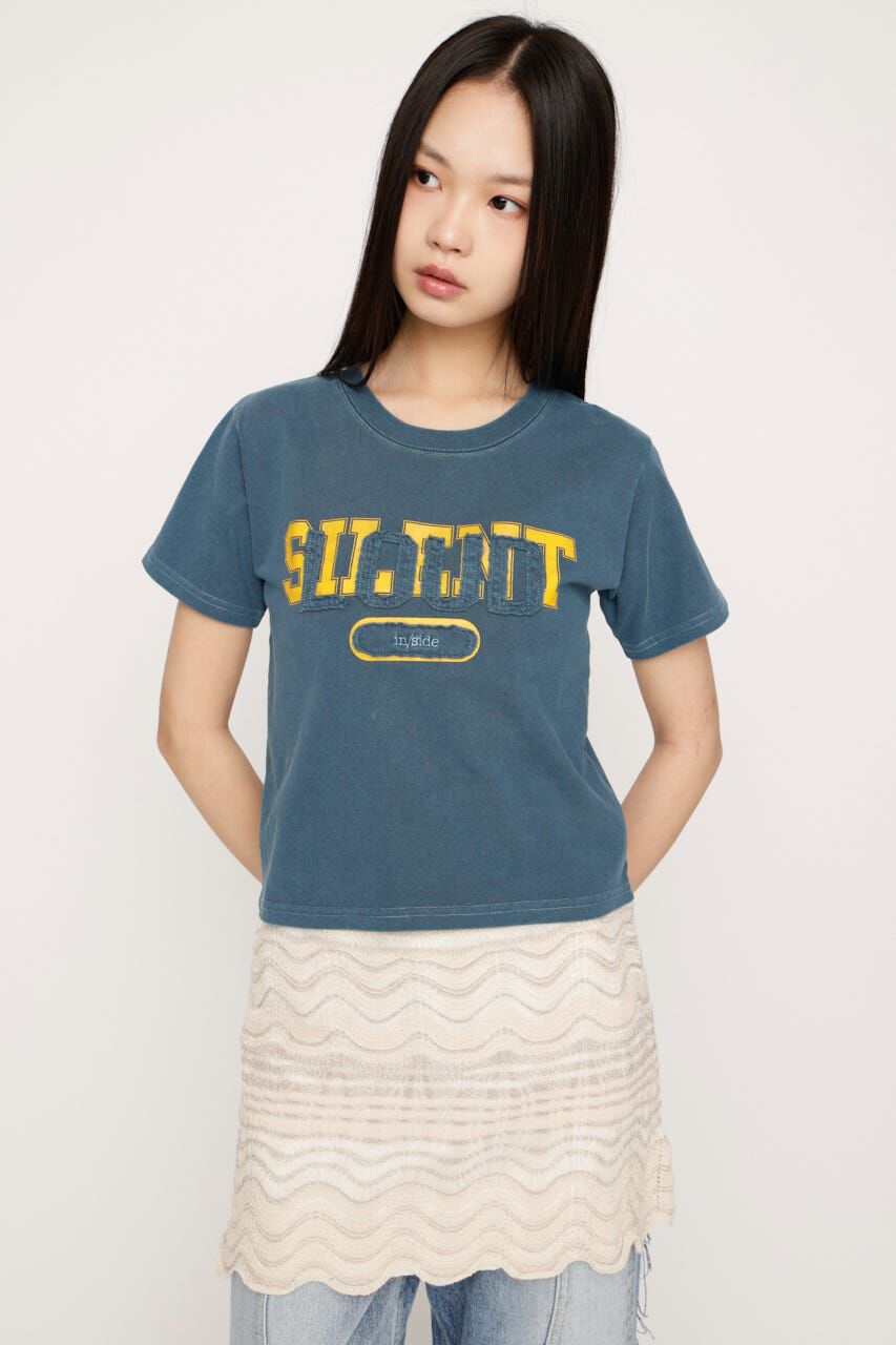 SLY「LOGO ON PATCH Tシャツ」|Tシャツ・カットソー|