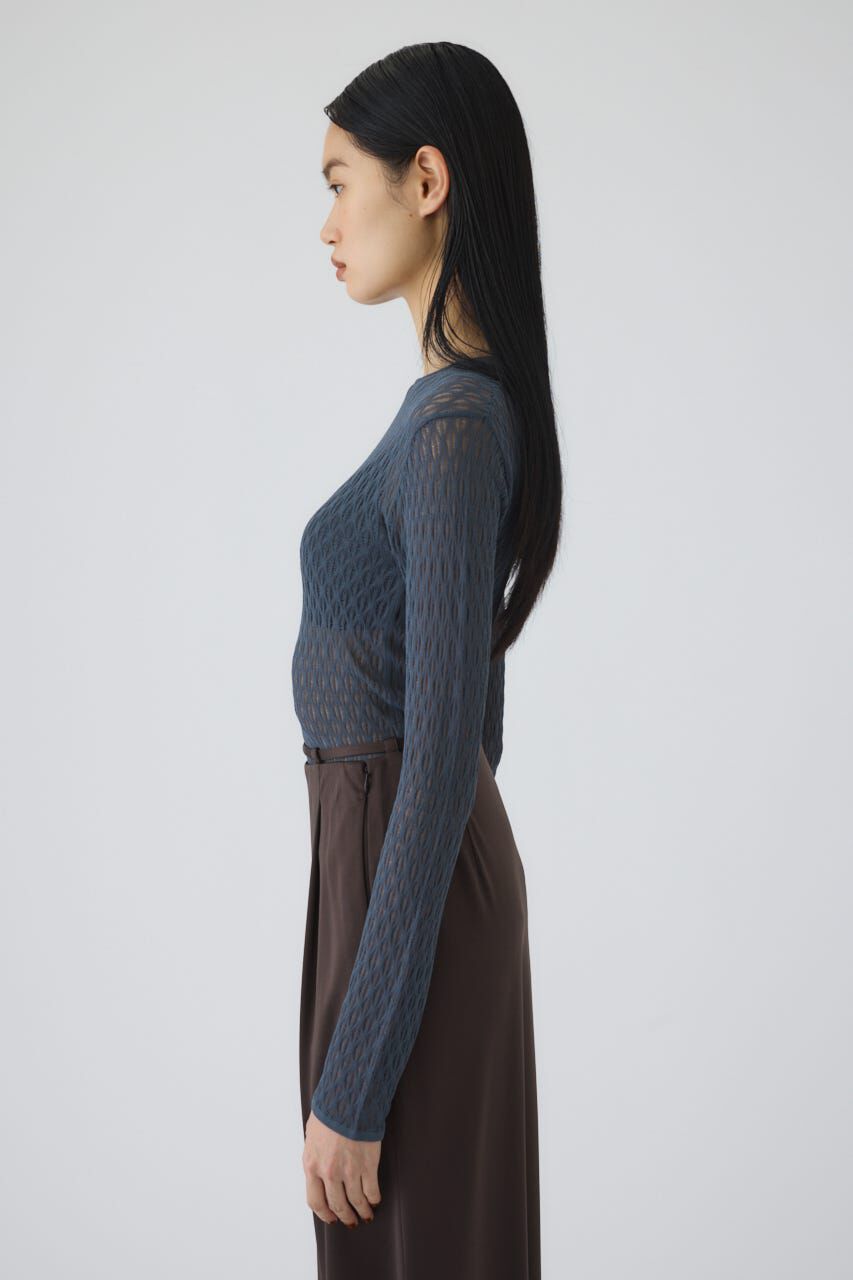 RIM.ARK 「Lace knitting tops」|ニット・セーター|