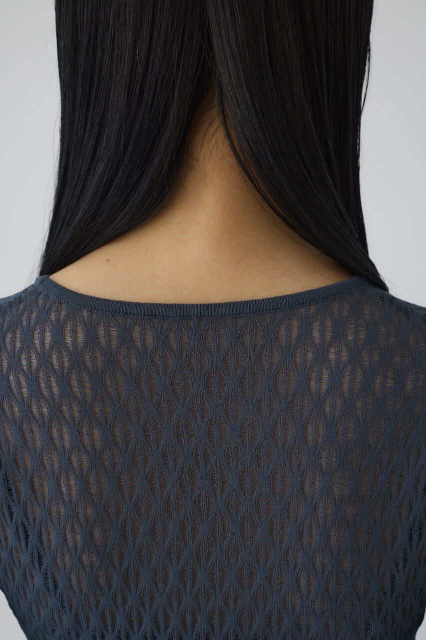 RIM.ARK 「Lace knitting tops」|ニット・セーター|