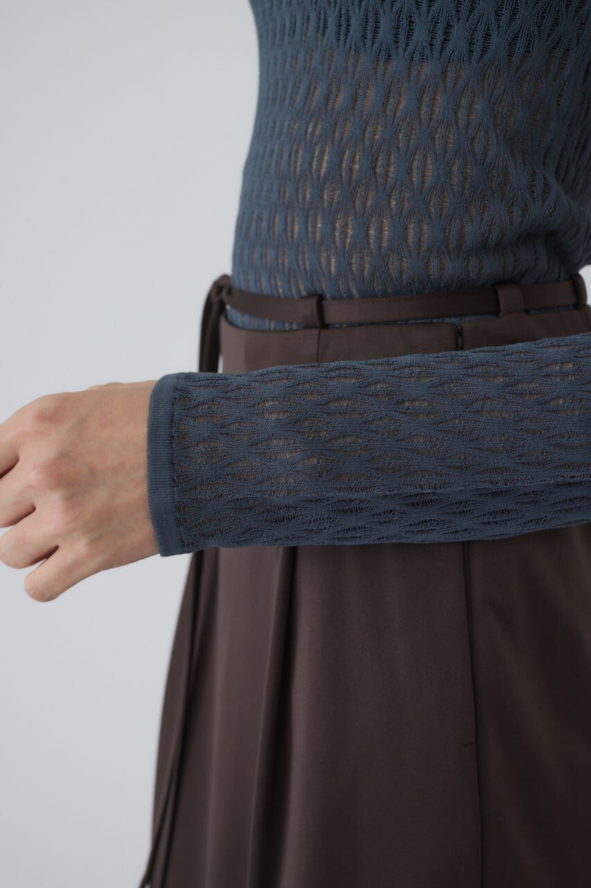 RIM.ARK 「Lace knitting tops」|ニット・セーター|