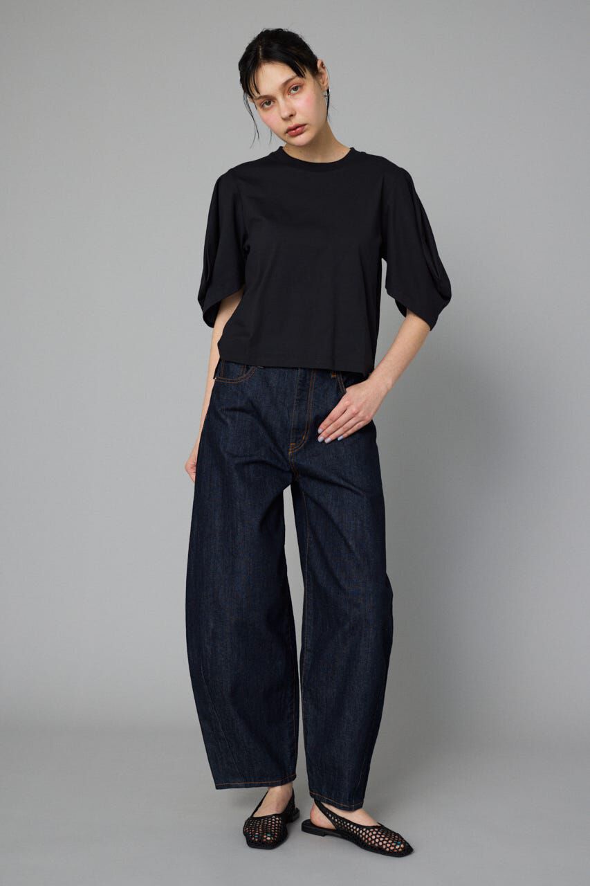 HeRIN.CYE「Tuck sleeve cut tops」|Tシャツ・カットソー|