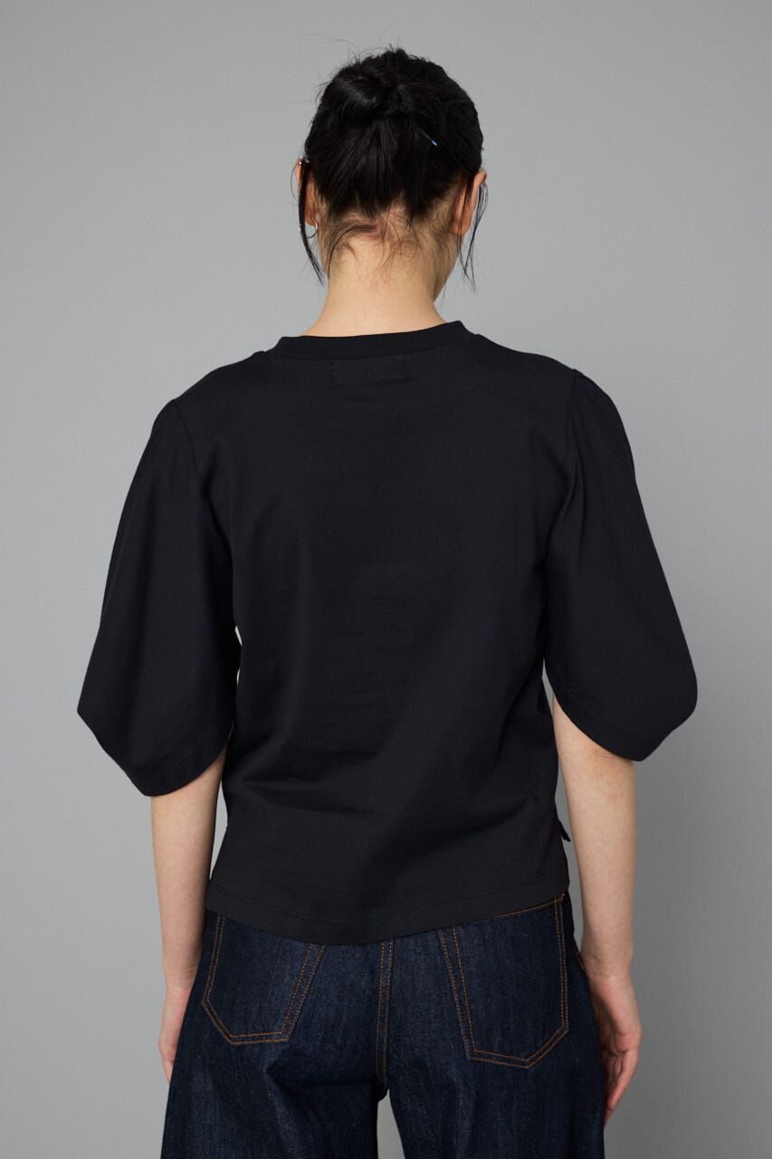 HeRIN.CYE「Tuck sleeve cut tops」|Tシャツ・カットソー|