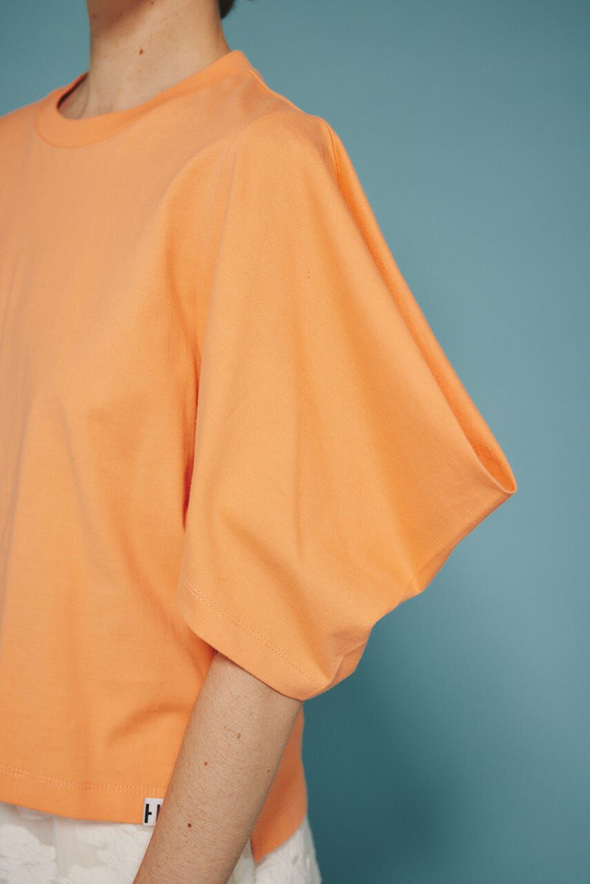HeRIN.CYE「Tuck sleeve cut tops」|Tシャツ・カットソー|