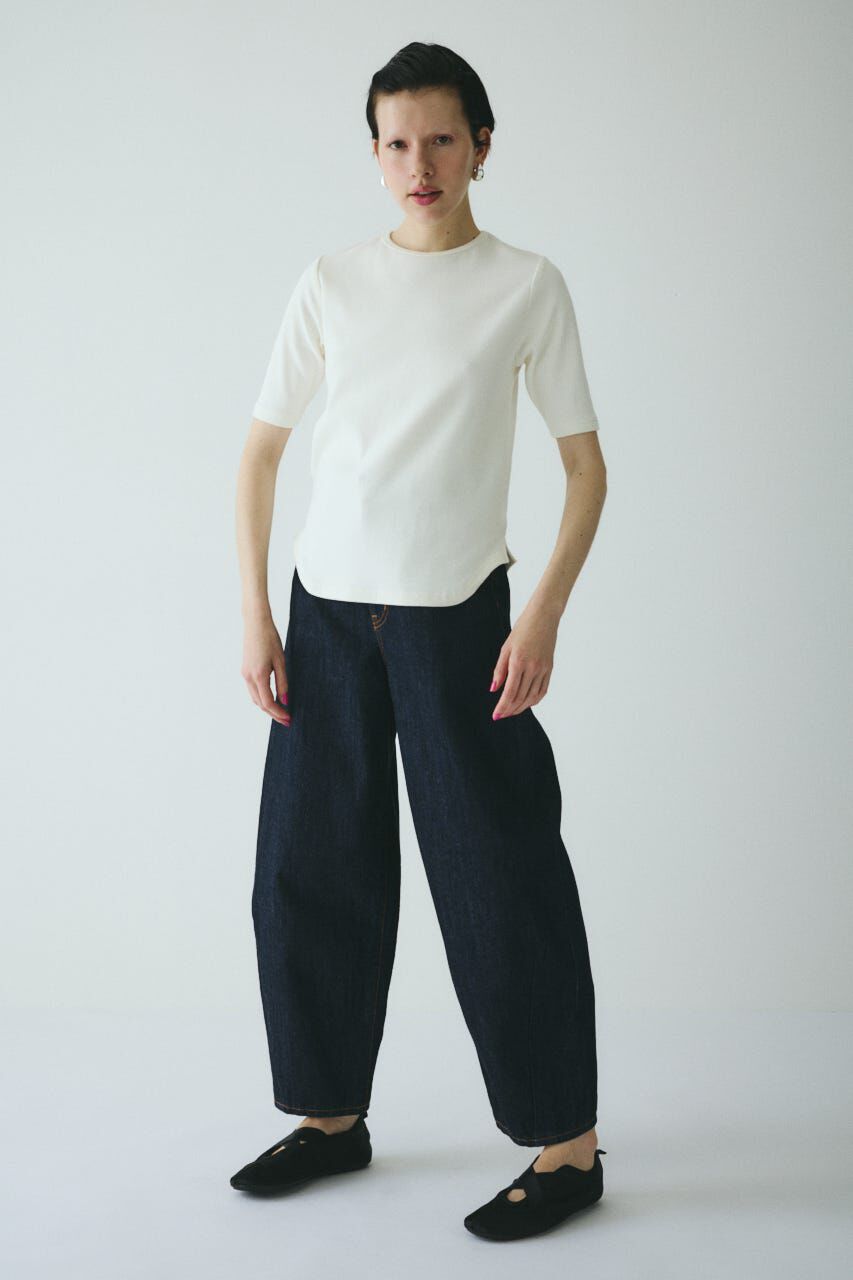 HeRIN.CYE「Back ribbon cut top」|Tシャツ・カットソー|