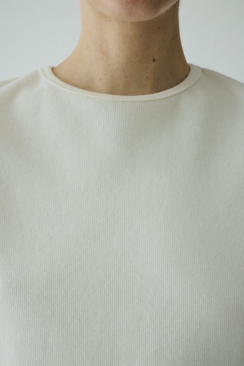 HeRIN.CYE「Back ribbon cut top」|Tシャツ・カットソー|