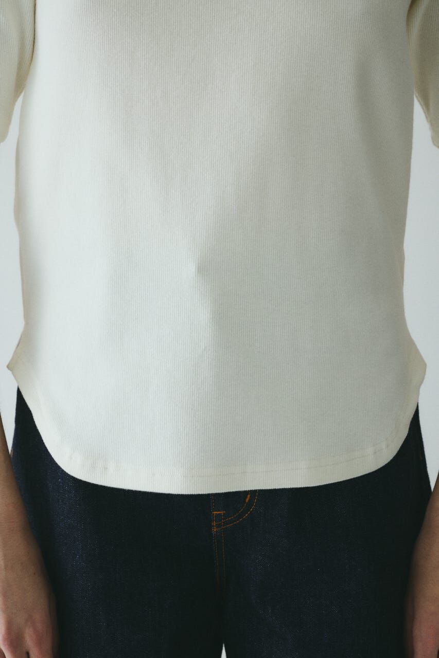 HeRIN.CYE「Back ribbon cut top」|Tシャツ・カットソー|