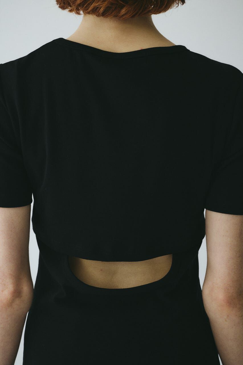 HeRIN.CYE「Back open cut tops」|Tシャツ・カットソー|