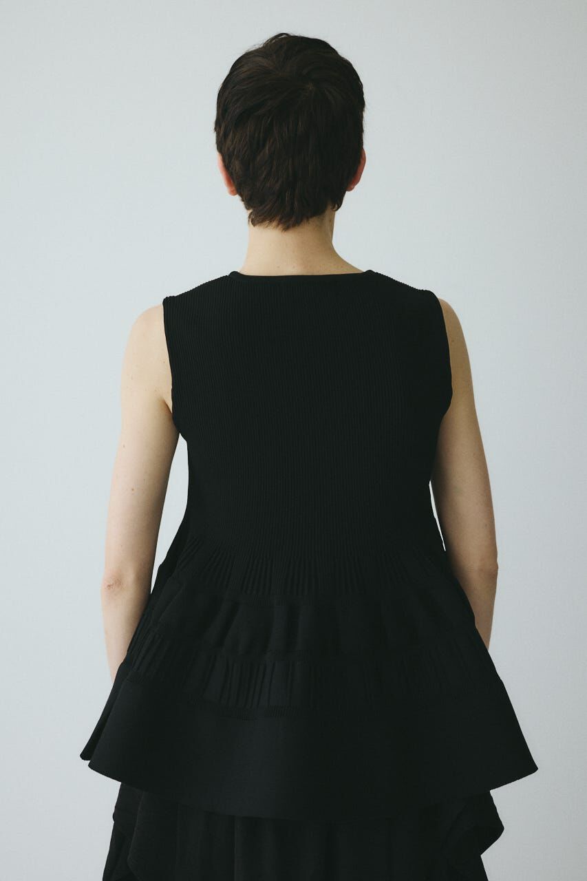 HeRIN.CYE「Peplum knit tops」|ニット・セーター|