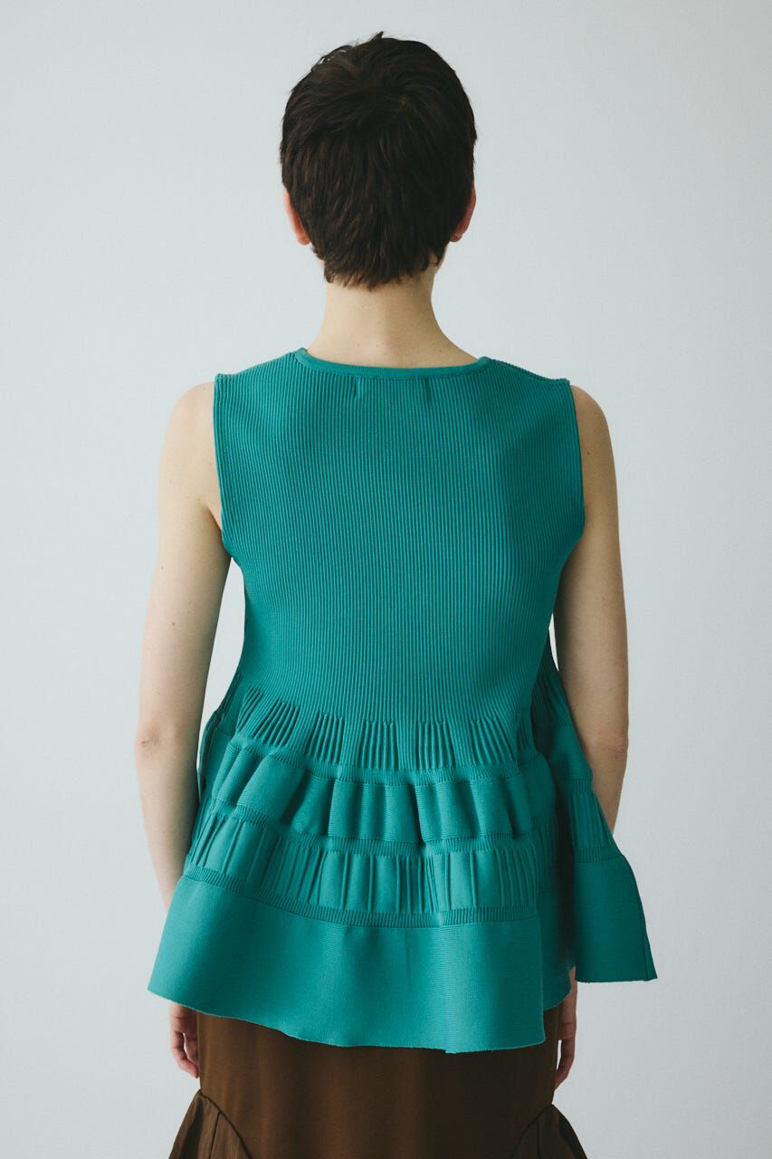 HeRIN.CYE「Peplum knit tops」|ニット・セーター|