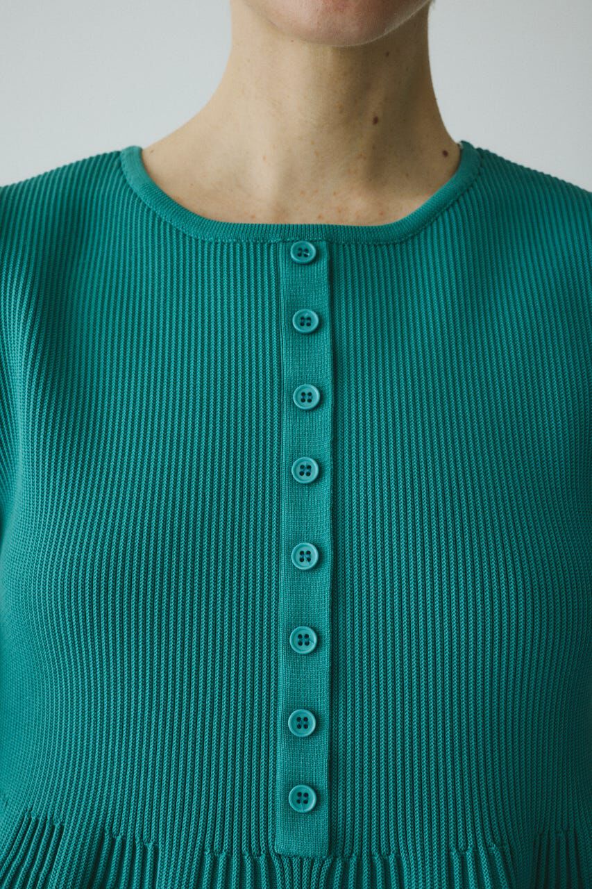 HeRIN.CYE「Peplum knit tops」|ニット・セーター|