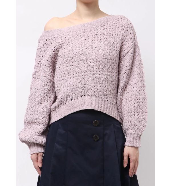 dazzlin「バックリボンリラクシーニット」|ニット・セーター|