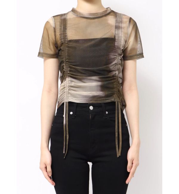 MURUA「【追加生産分】グラデーションシアートップス」|Tシャツ・カットソー|