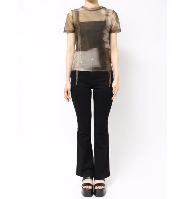 MURUA「【追加生産分】グラデーションシアートップス」|Tシャツ・カットソー|
