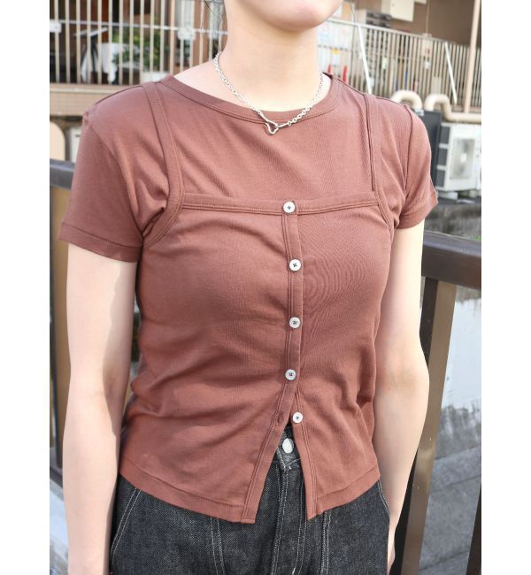 Ungrid「Miller別注 シアーテレコタンクセット」|Tシャツ・カットソー|