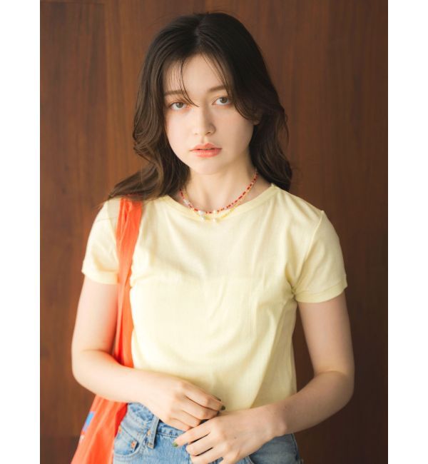 Ungrid「Miller別注 シアーテレコタンクセット」|Tシャツ・カットソー|イエロー